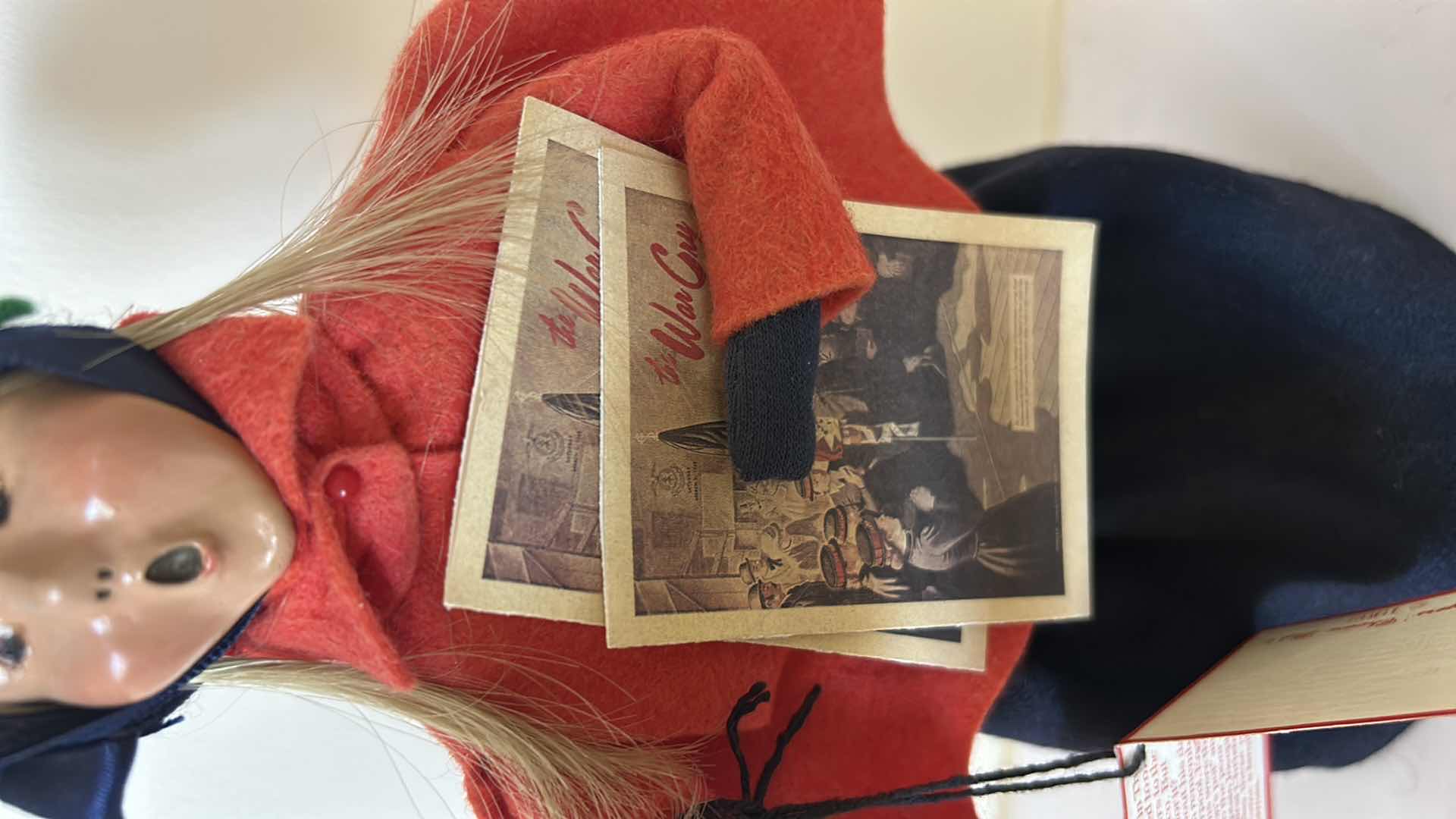 Photo 1 of VINTAGE BYERS CHOICE SALVATION ARMY DOLL “THE CAROLERS”