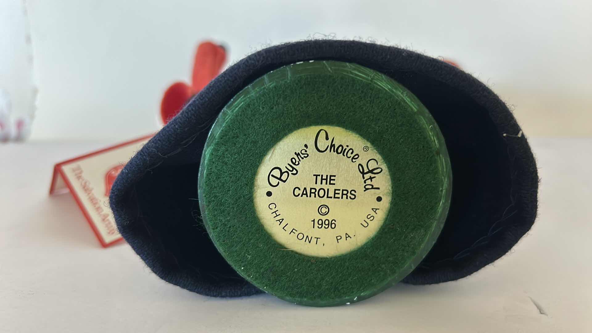 Photo 1 of VINTAGE BYERS CHOICE SALVATION ARMY DOLL “THE CAROLERS”