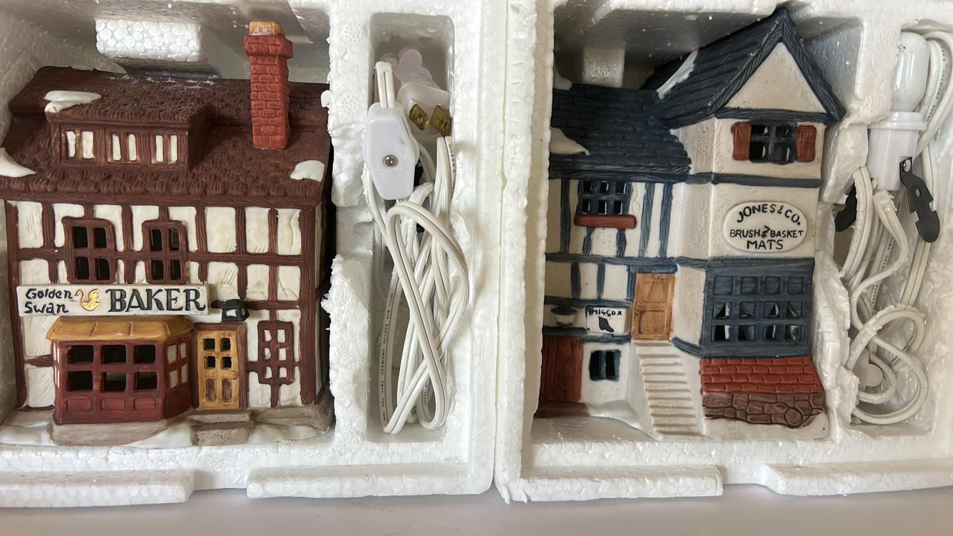 Photo 1 of 3- THE SHOPS AT DIKENS VILLAGE CHRISTMAS DECORATIONS