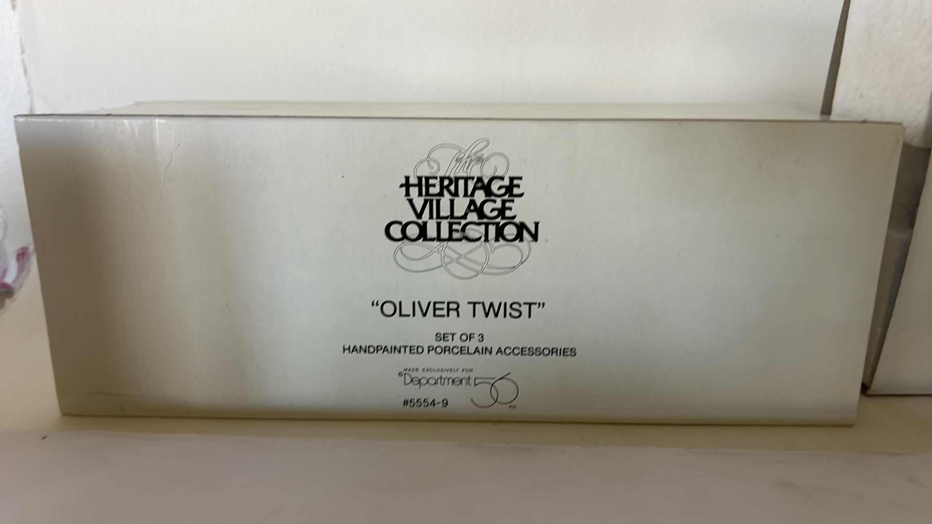 Photo 1 of 4- DEPT 56 - HERITAGE VILLAGE COLLECTION  CHRISTMAS COLLECTIBLES
