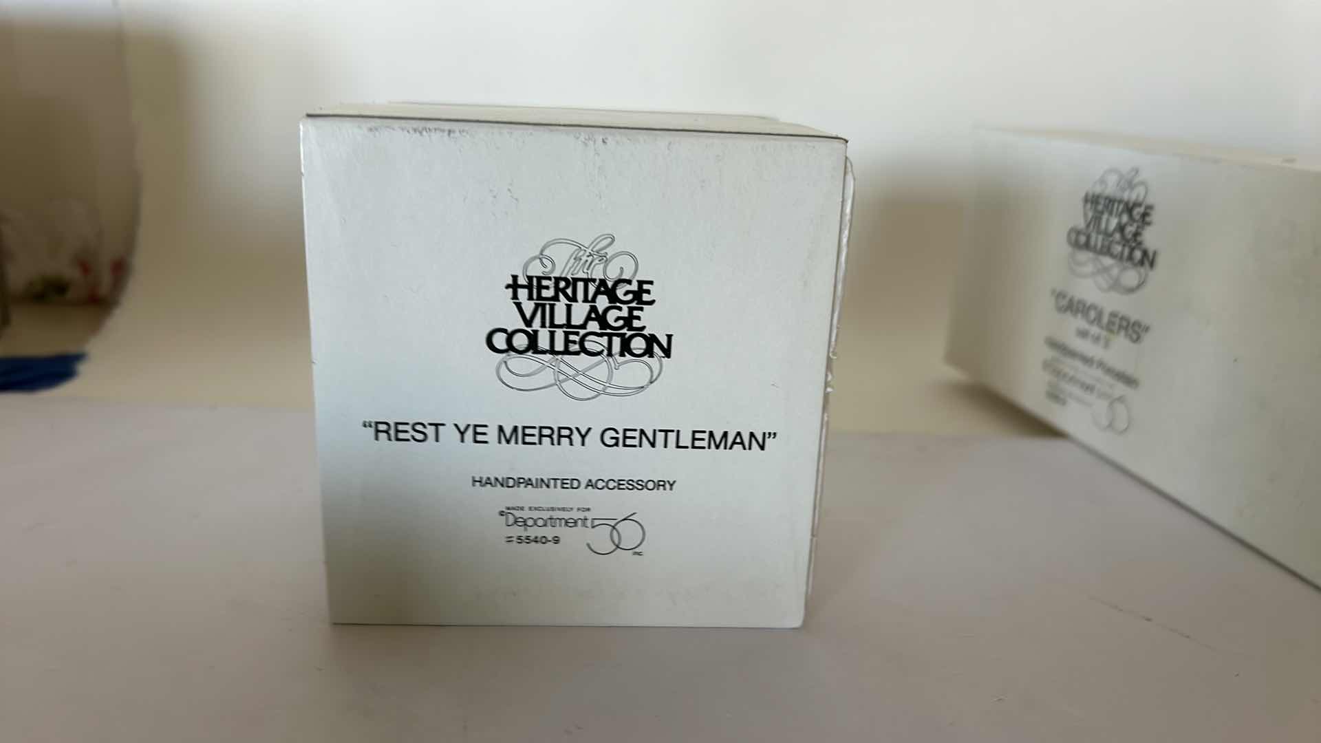 Photo 1 of 3 DEPT 56 - HERITAGE VILLAGE COLLECTION  $70 CHRISTMAS COLLECTIBLES