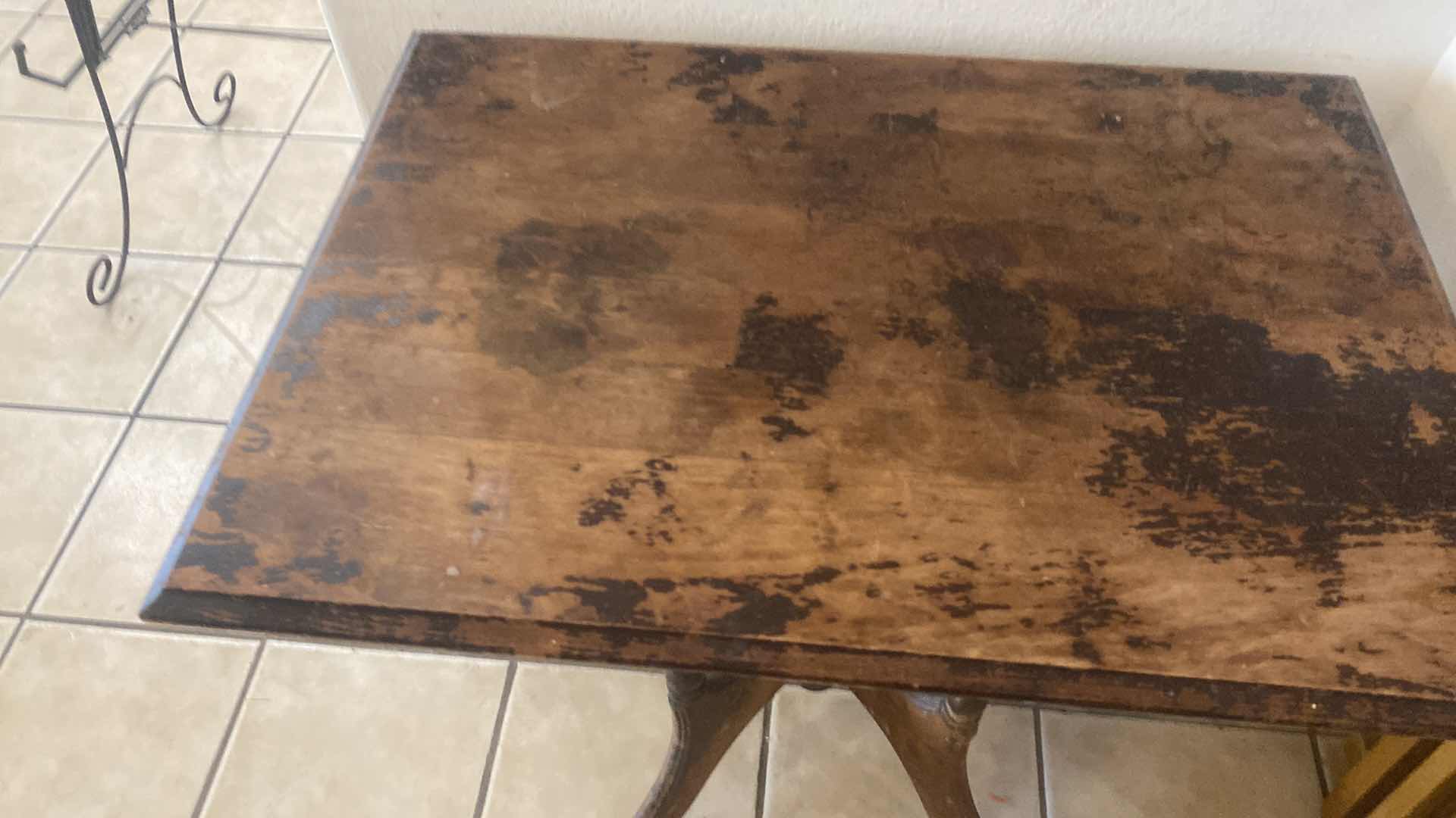 Photo 1 of ANTIQUE TABLE 28“ x 20“ H27 1/2”