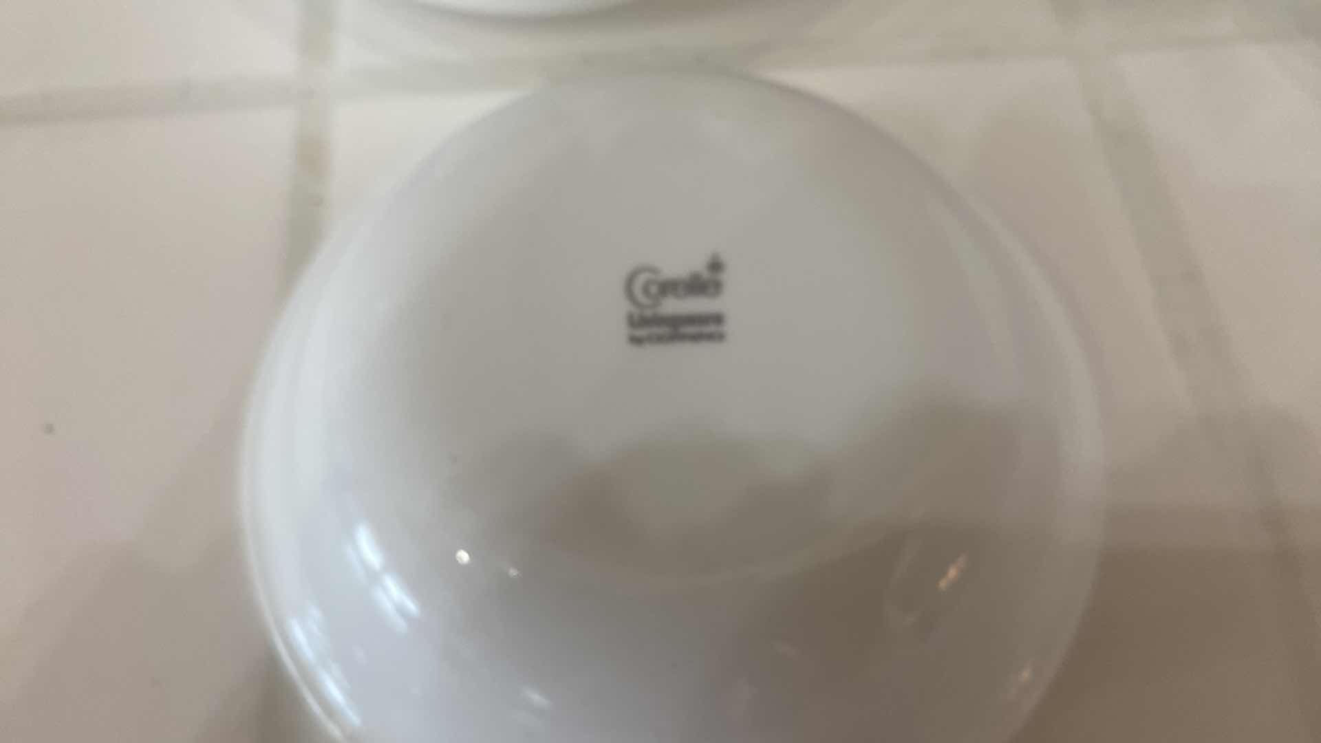Photo 1 of 8-PIECES CORELLE BOWLS & 4 UNBRANDED PLATES