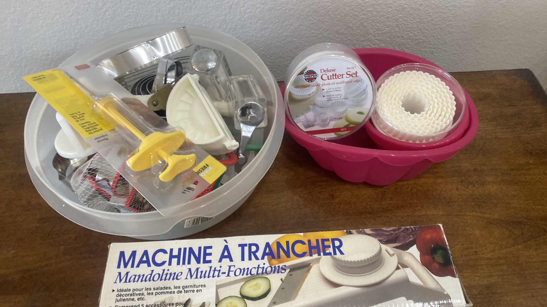 Photo 1 of BAKING TOOLS CUTTER SET & MANDOLIN SLICER