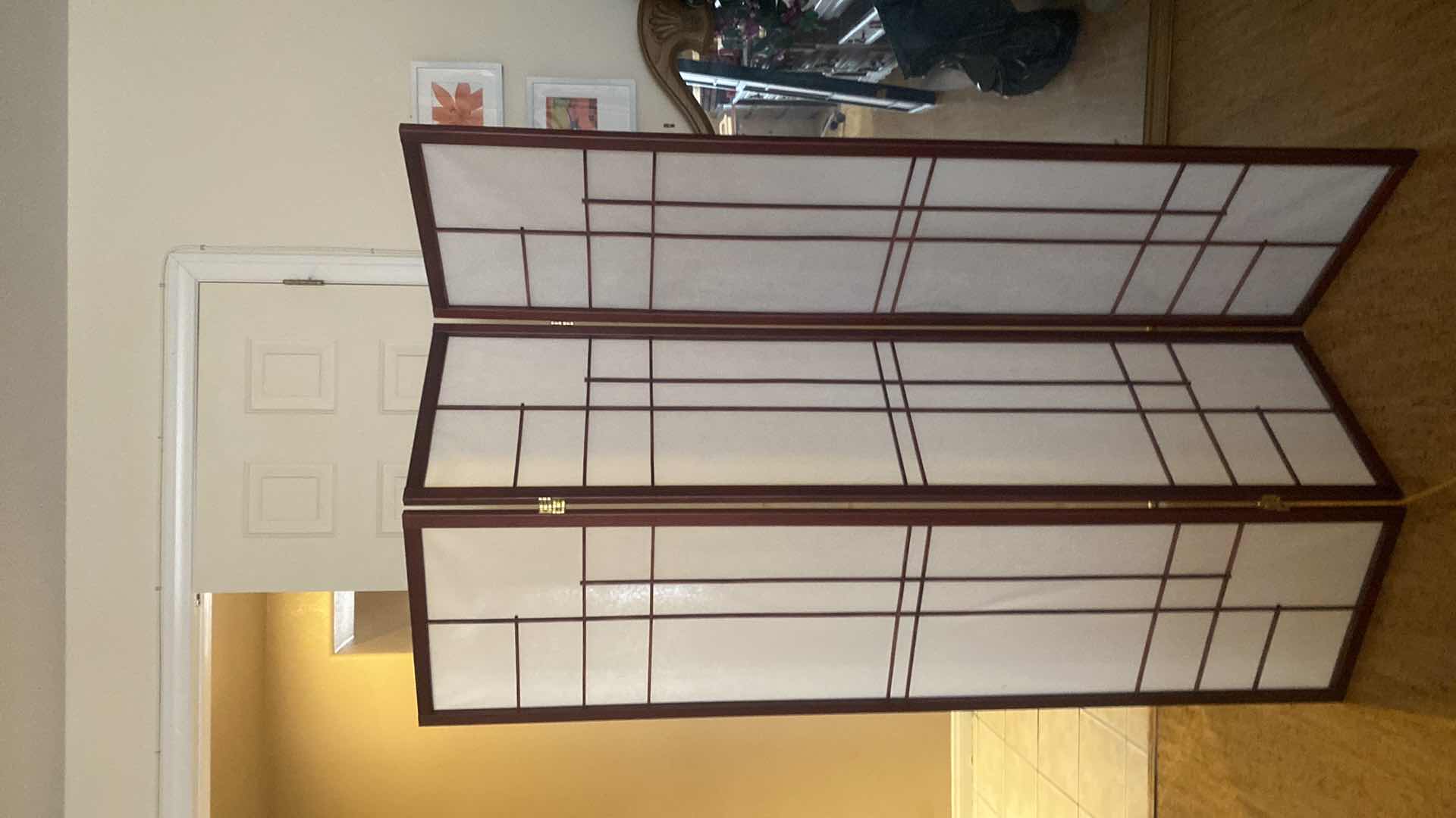 Photo 1 of 3 PANEL ROOM DIVIDER EACH PANEL MEASURES 17“ x 70 1/2“