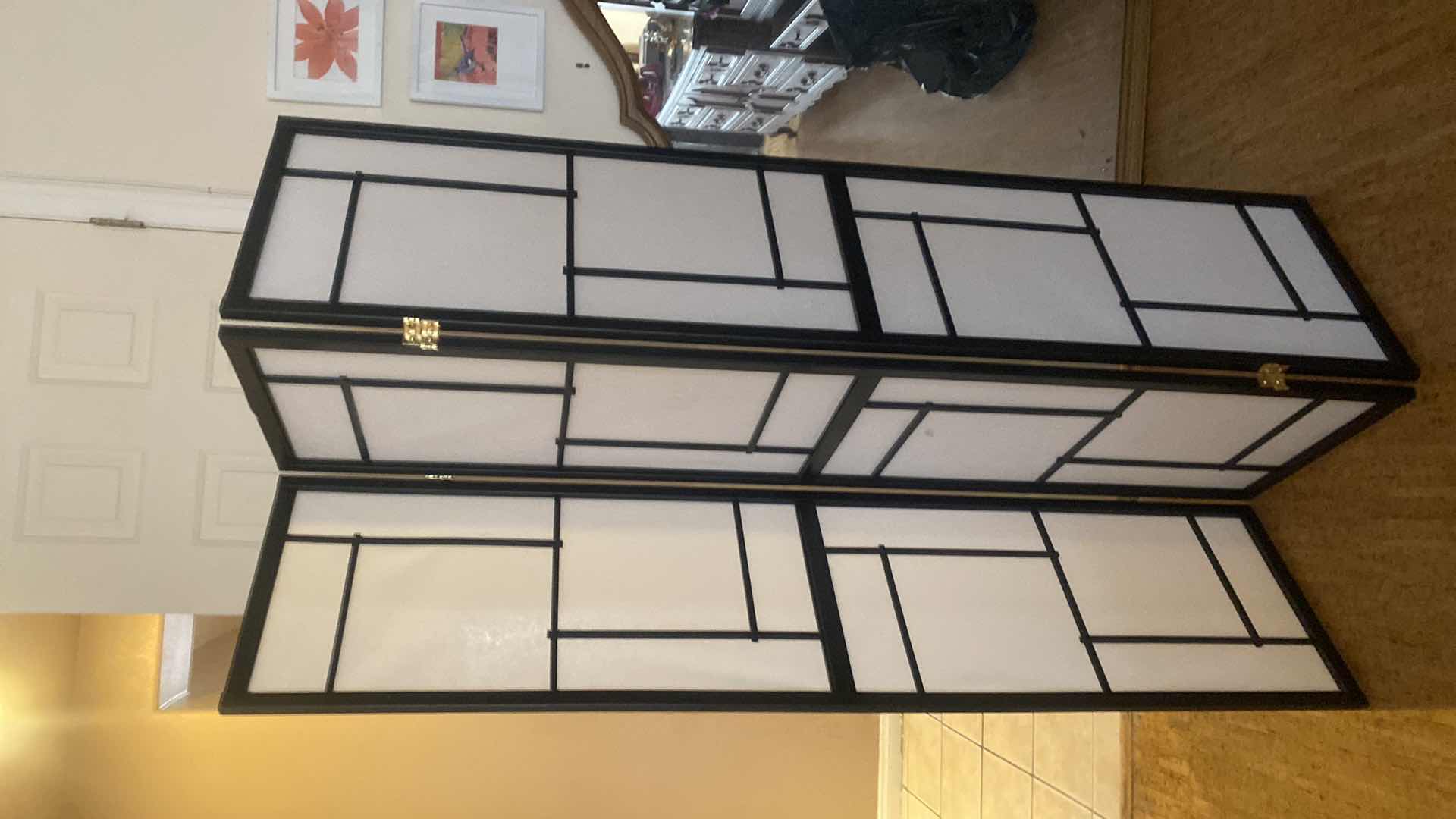 Photo 1 of 3 PANEL ROOM DIVIDER EACH PANEL MEASURES 17“ x 70 1/2“