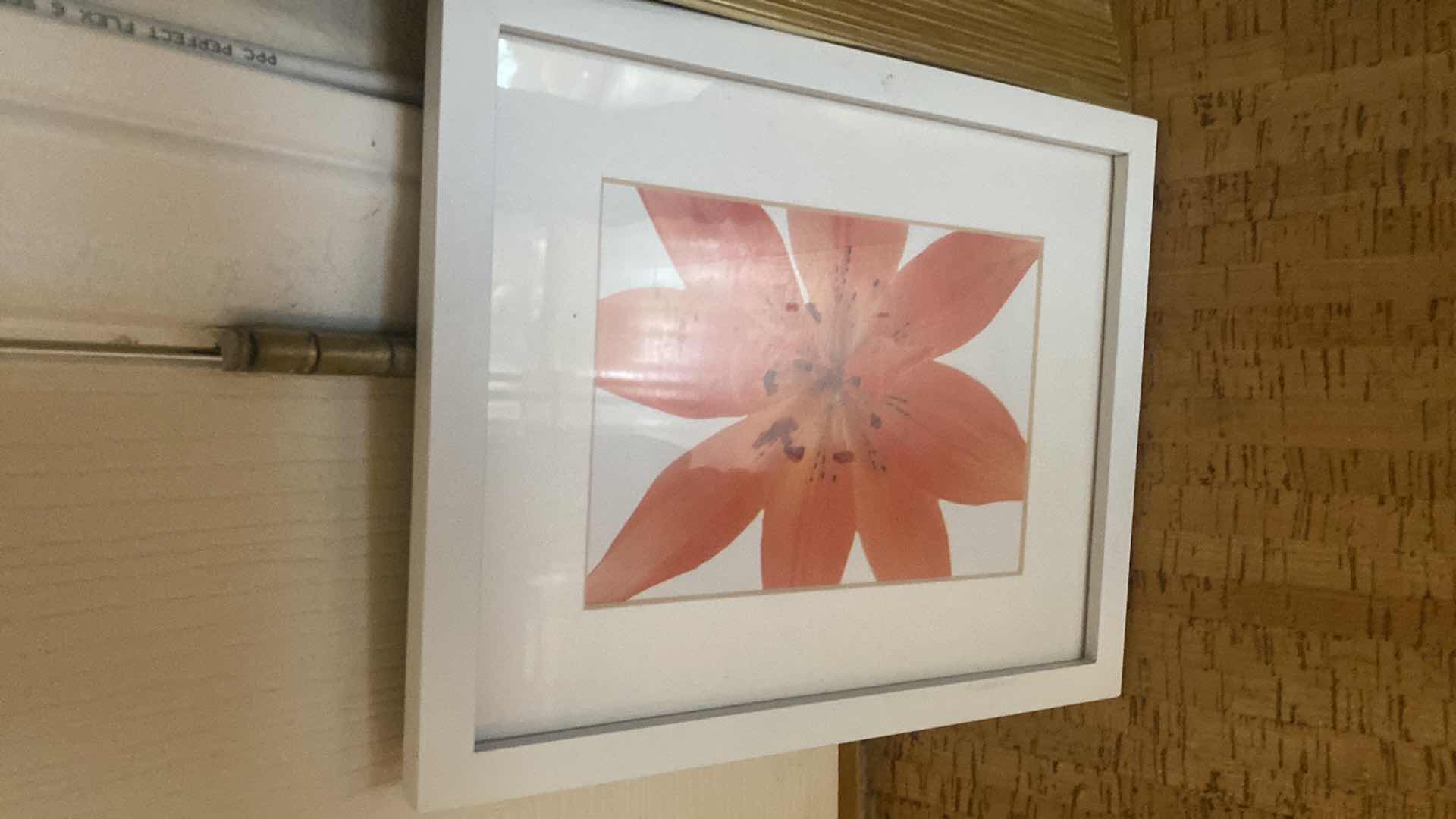 Photo 1 of 3-FRAMED FLORALS & BIRD, LARGEST ANNE GEDDES BABY FLORAL 23 1/2” x 20”