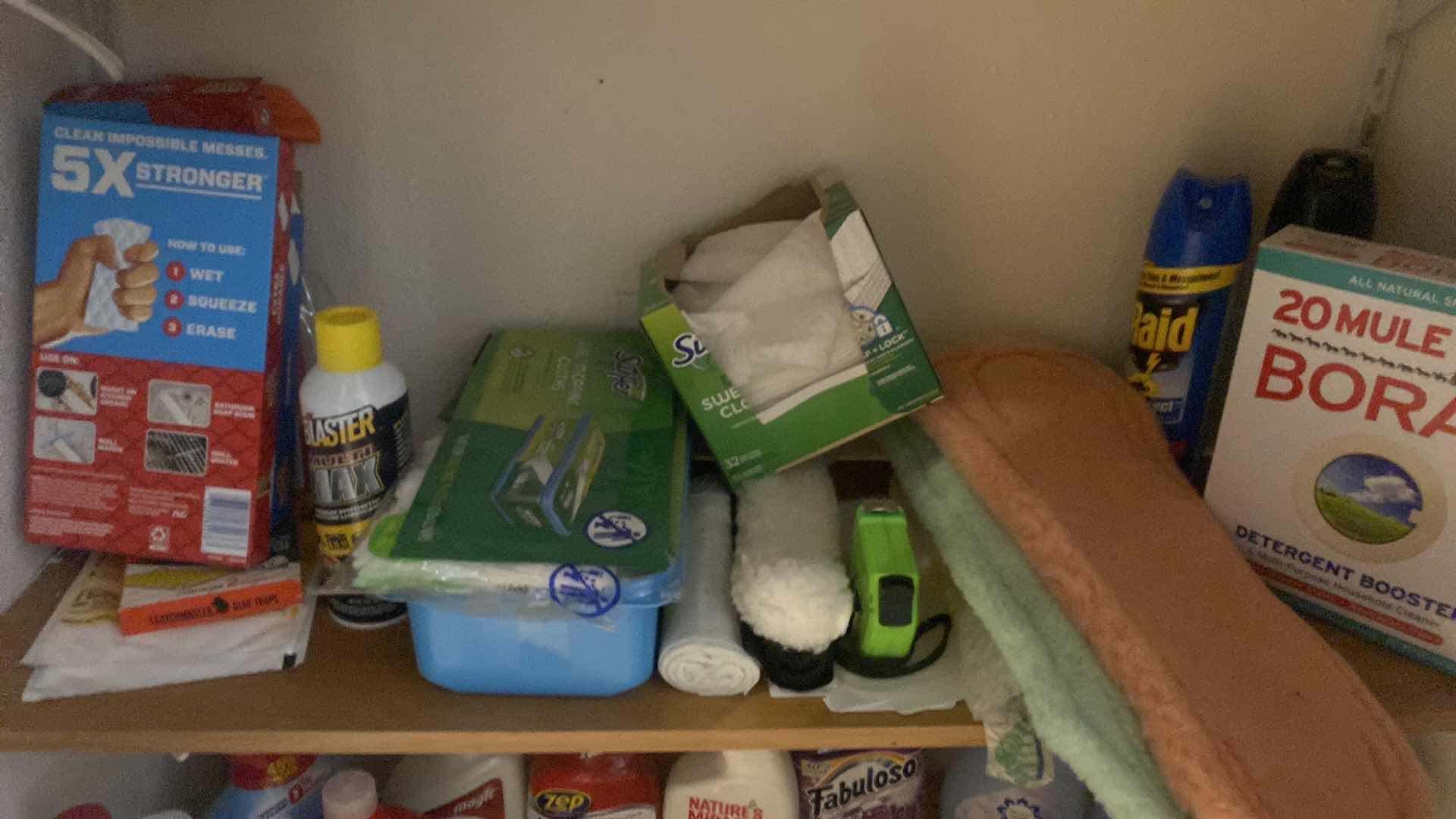 Photo 3 of 4 SHELFS HALL CLOSET - CLEANING SUPPLIES