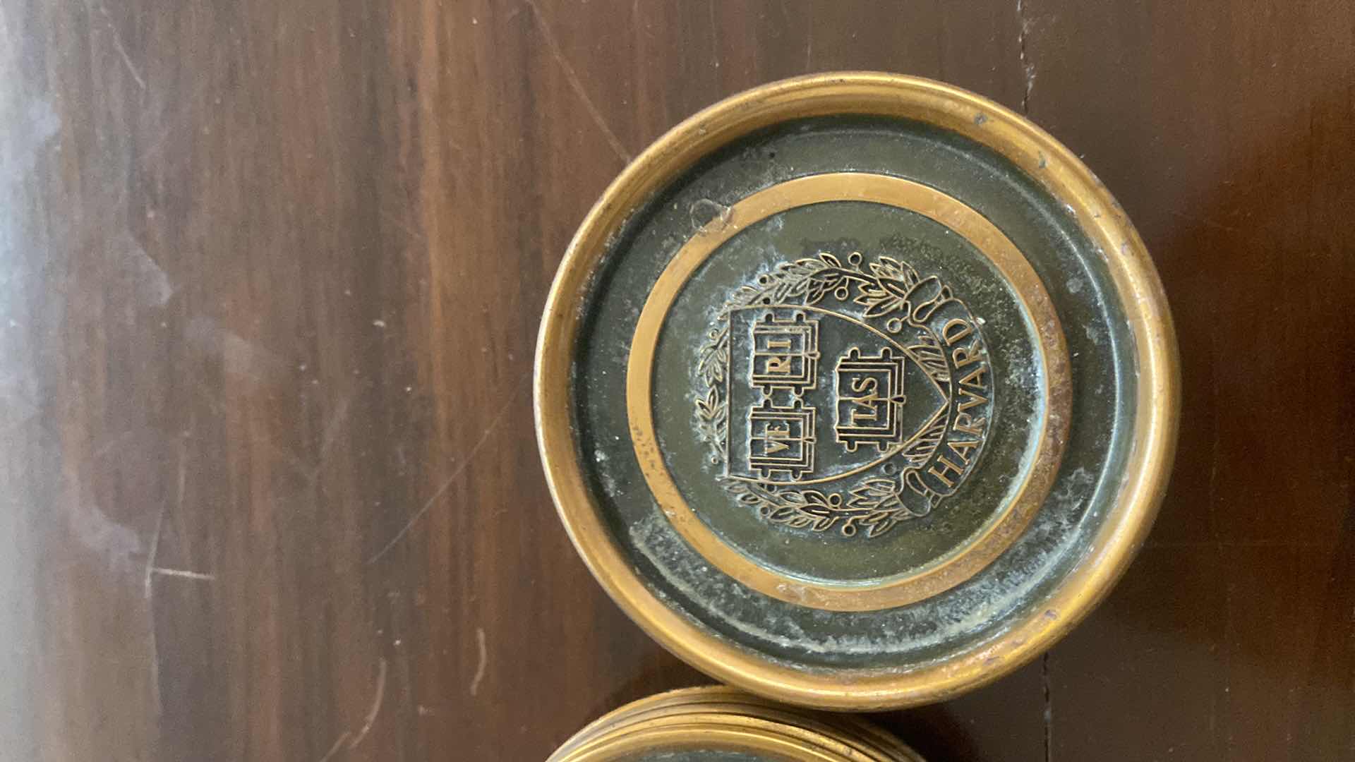 Photo 1 of 15 HARVARD UNIVERSITY COASTERS