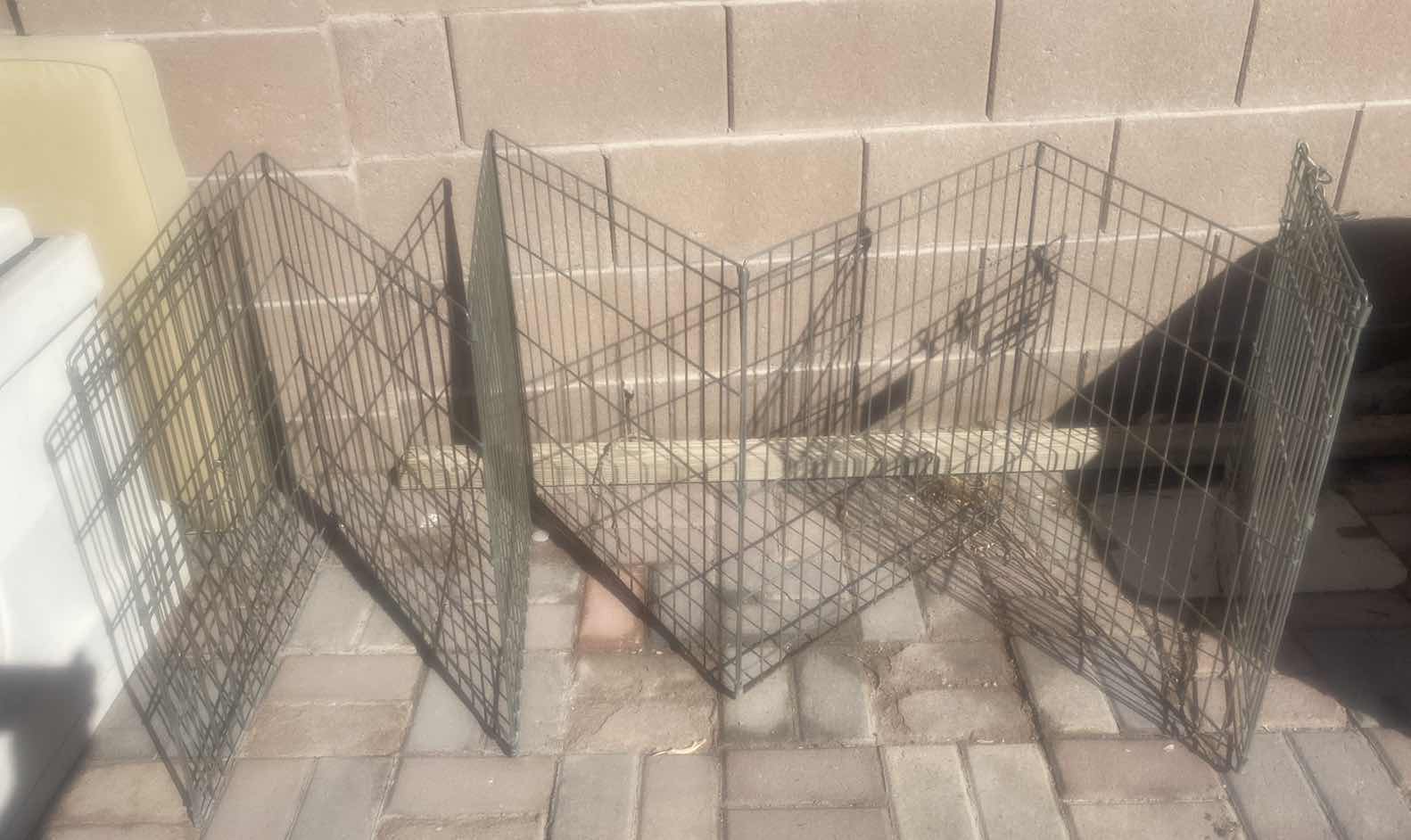 Photo 1 of 8 PANEL DOG FENCE EACH PANEL 24” x 24”