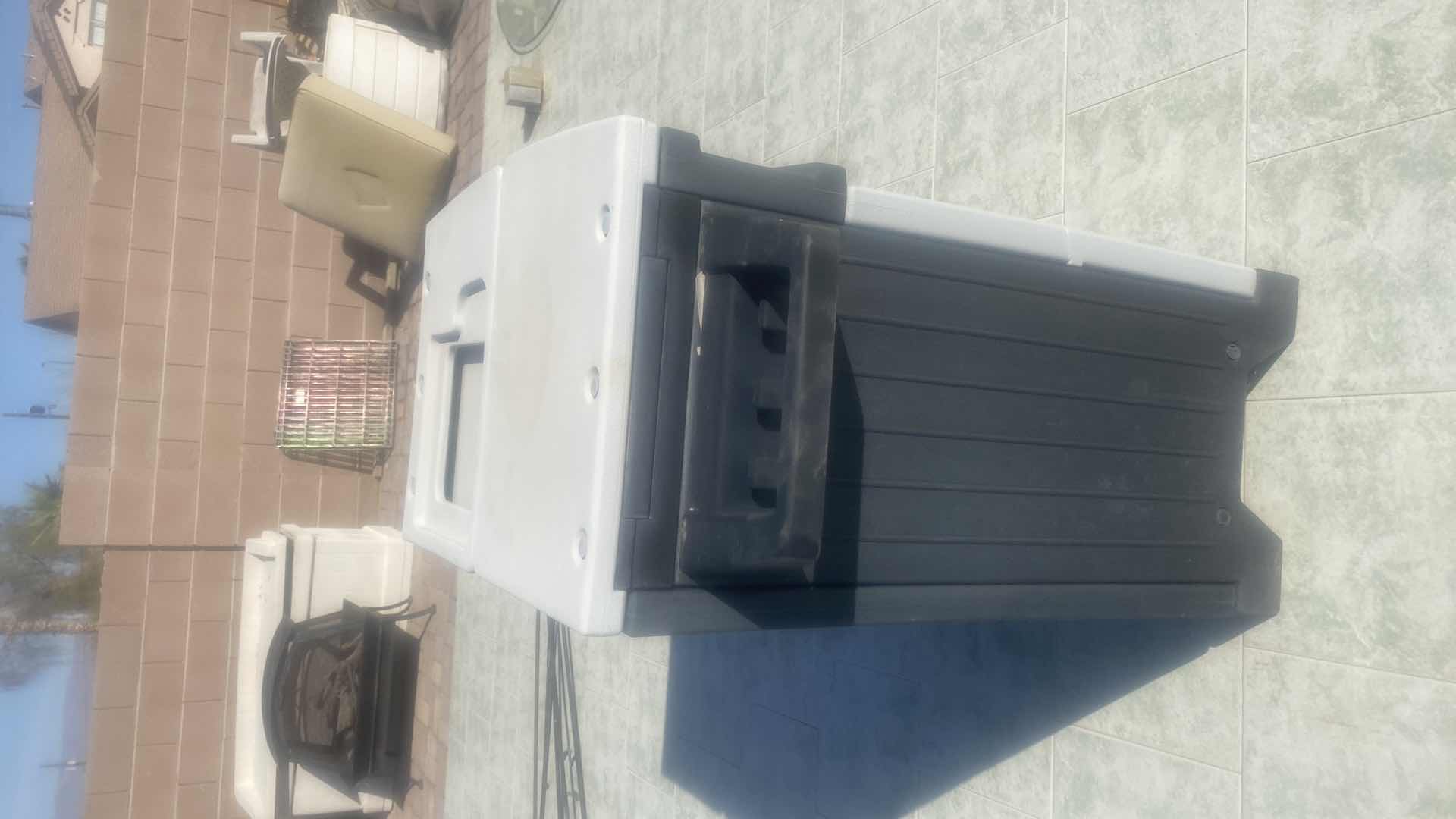 Photo 1 of BACKYARD GEAR 2 DOOR PLANTING CART CLOSED MEASURES 25“ x 17“ H33”