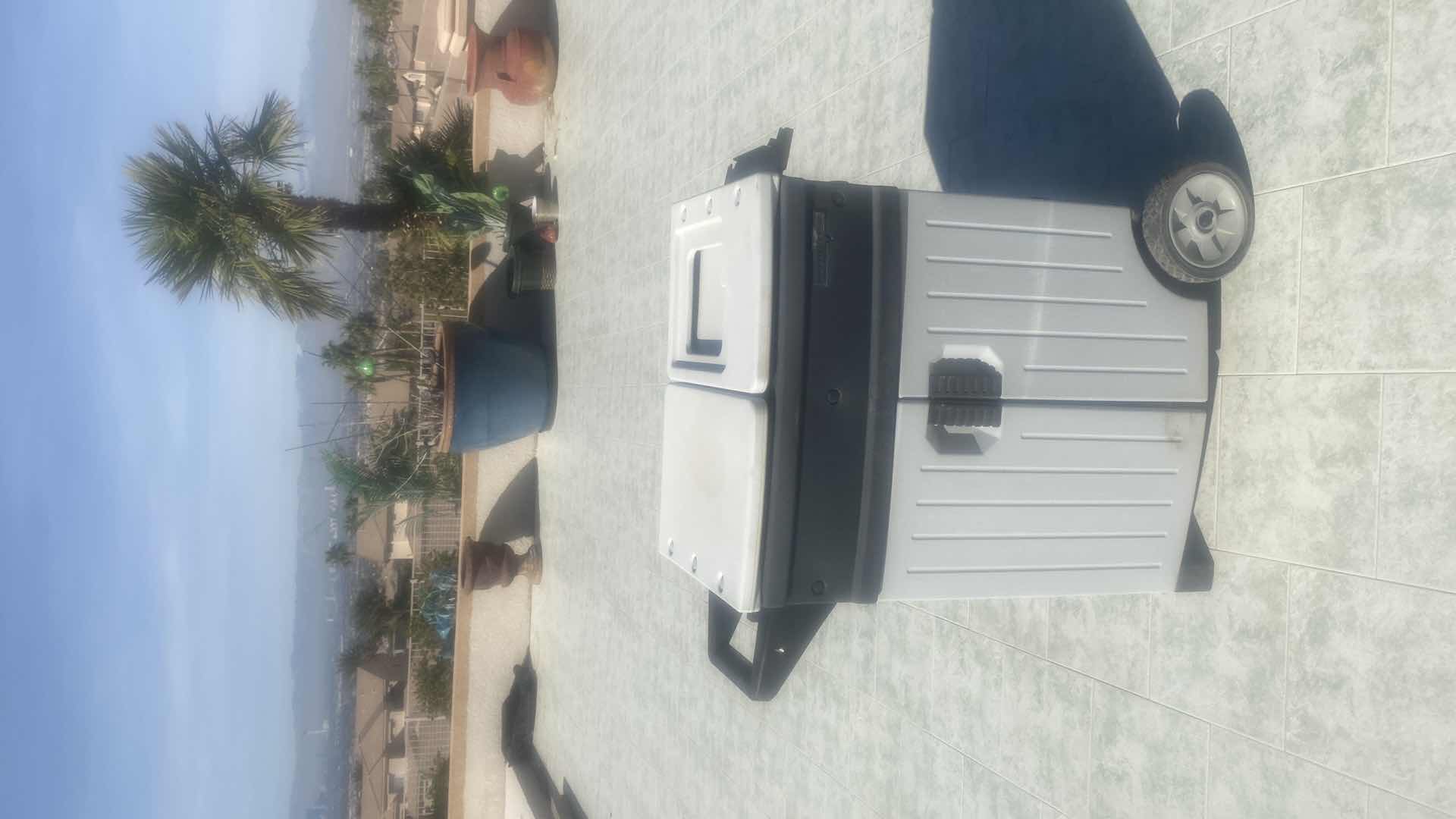 Photo 3 of BACKYARD GEAR 2 DOOR PLANTING CART CLOSED MEASURES 25“ x 17“ H33”