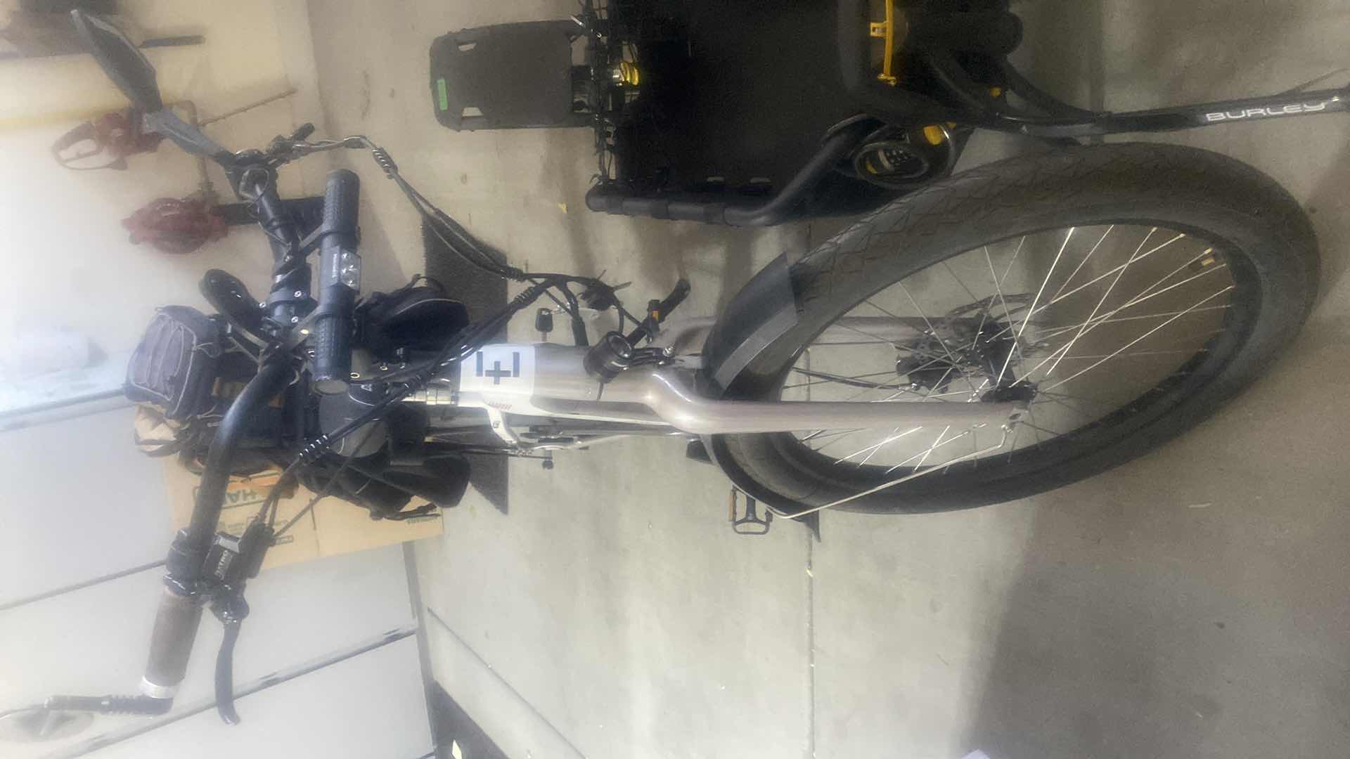 Photo 1 of EVELO ELECTRIC BIKE WITH EXTRA BATTERY & SADDLE BAGS (MORE AVAILABLE -CARGO TRAILER, BIKE RACK & ACCESSORIES SOLD SEPARATELY)