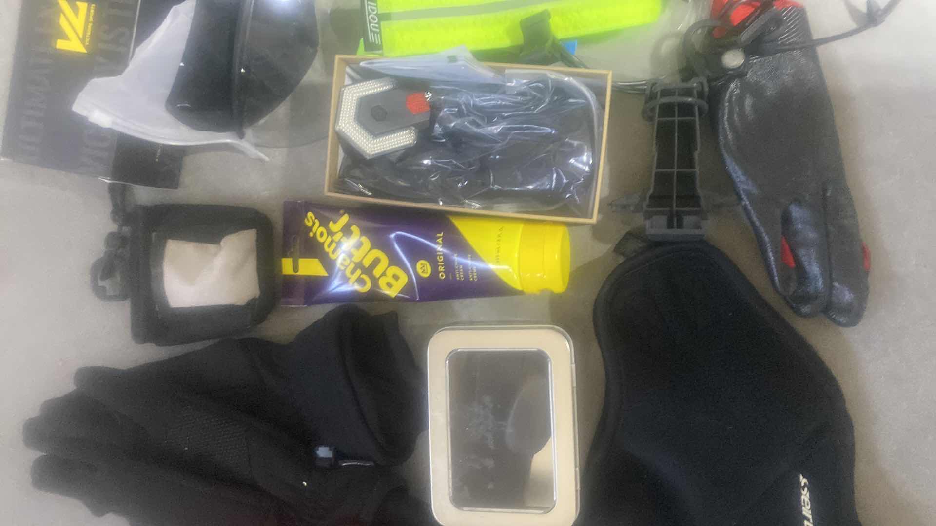 Photo 1 of BICYCLE ACCESSORIES- GLOVES SAFETY & MORE