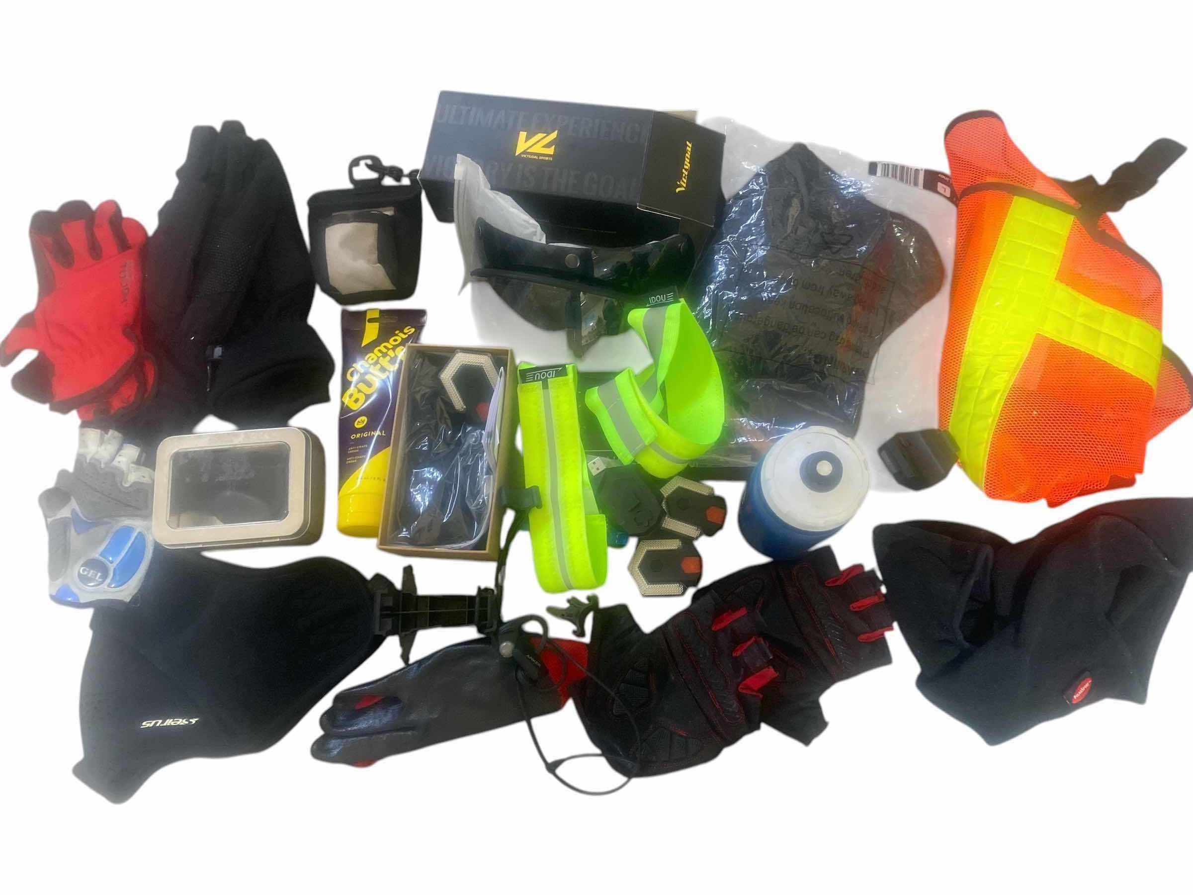 Photo 1 of BICYCLE ACCESSORIES- GLOVES SAFETY & MORE