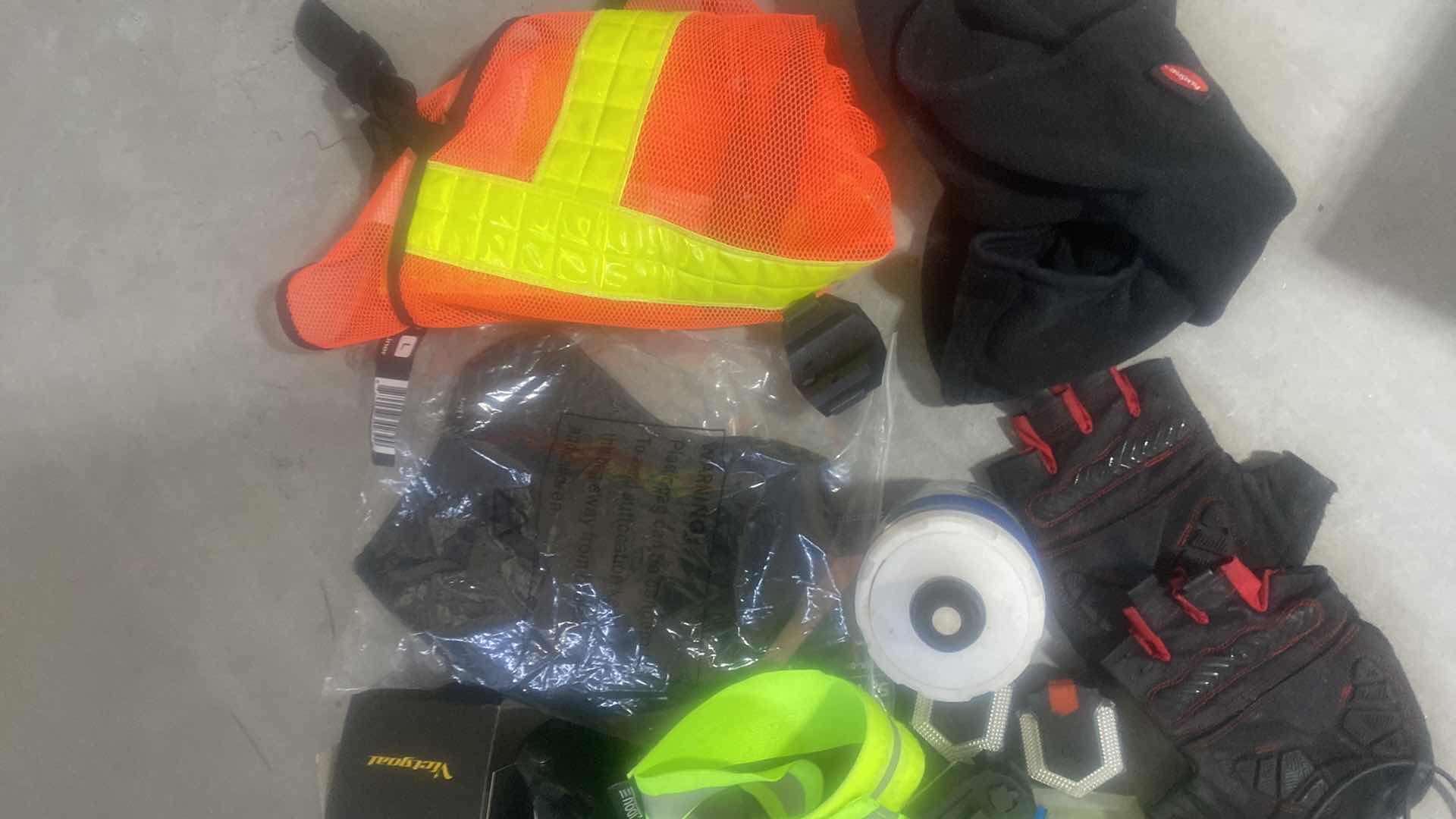 Photo 1 of BICYCLE ACCESSORIES- GLOVES SAFETY & MORE