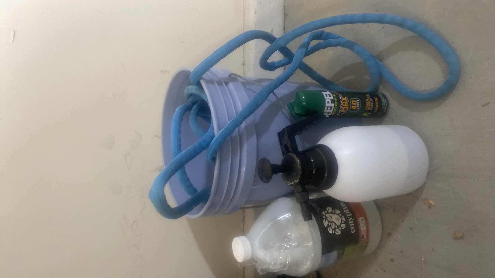 Photo 1 of HOSE, BUCKET, BUG SPRAY