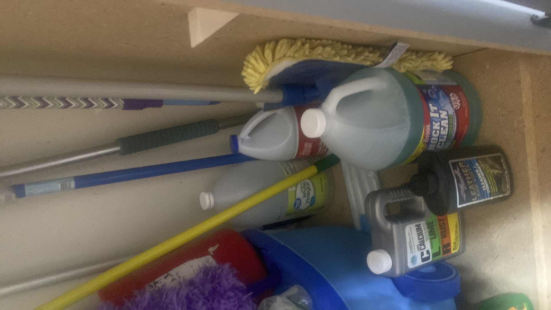 Photo 1 of CLEANING TOOLS & SUPPLIES