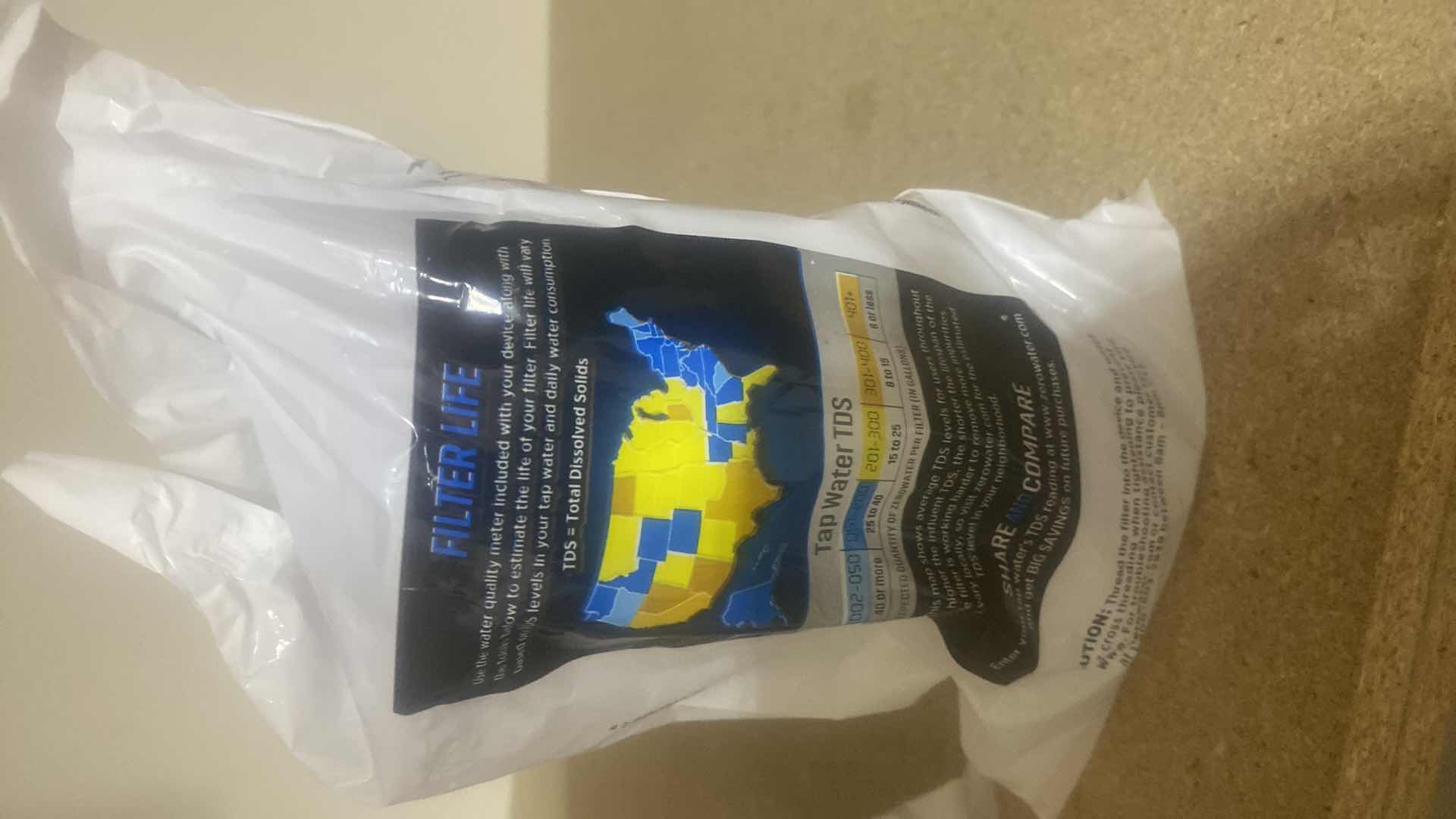 Photo 1 of 3 ZERO WATER REPLACEMENT FILTERS & PITCHER