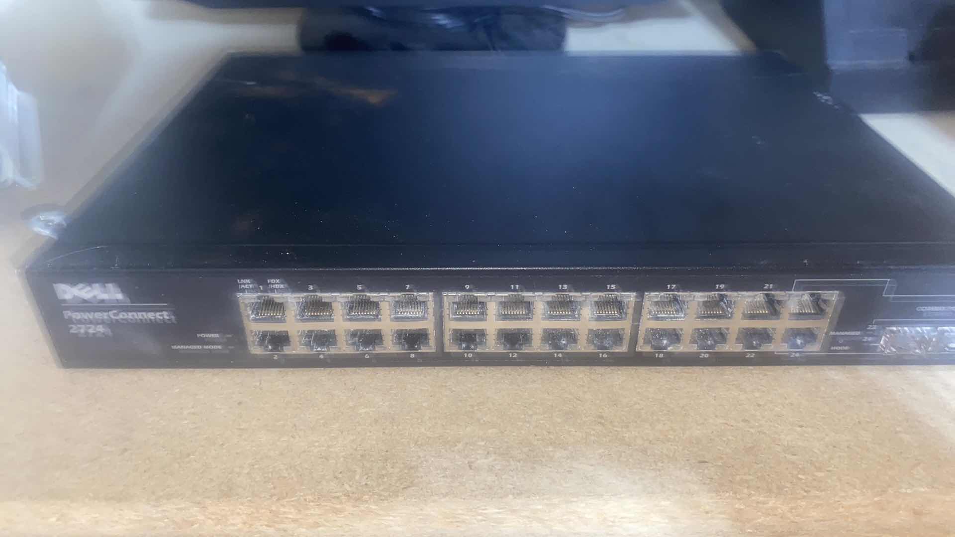 Photo 3 of 4 - COMPUTER COMPONENTS TOSHIBA MONITOR 18”, DELL POWER CONNECT, DVD REWRITABLE DRIVE & MORE