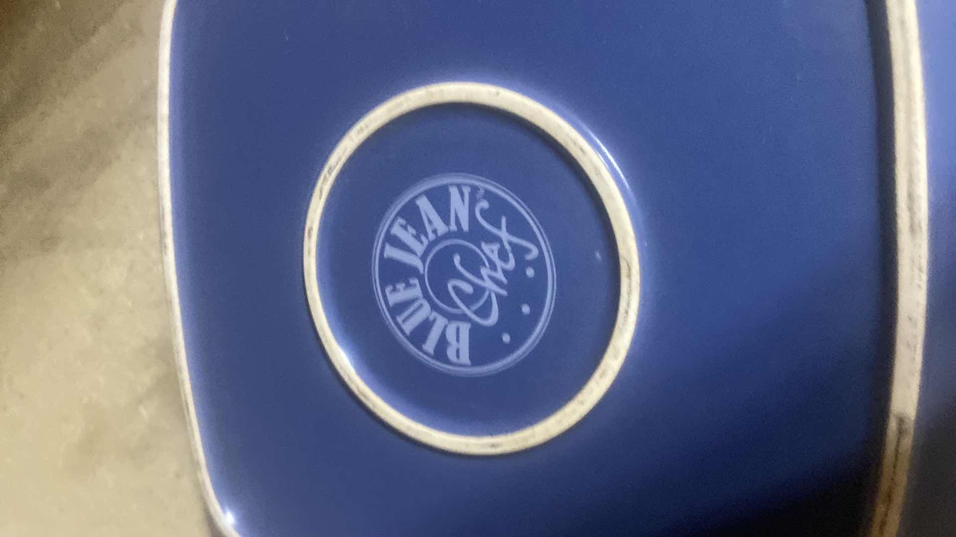 Photo 1 of BLUE JEAN CHEF CHICKEN OVEN ROASTING CERAMIC PAN