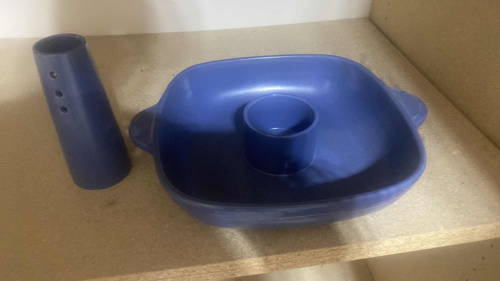 Photo 1 of BLUE JEAN CHEF CHICKEN OVEN ROASTING CERAMIC PAN