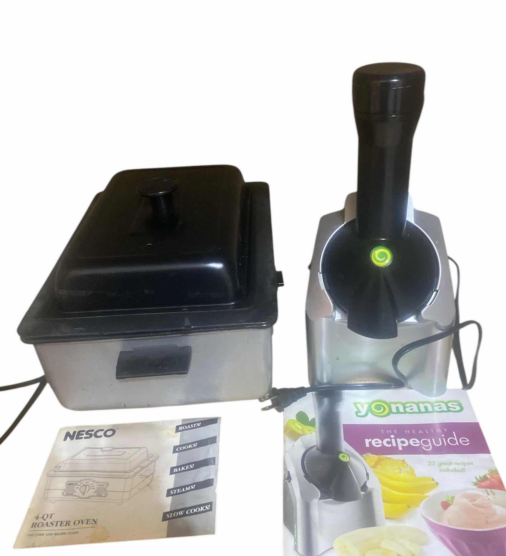 Photo 1 of 2 SMALL APPLIANCES- BESCO ROASTER & YONANAS DESERT MAKER