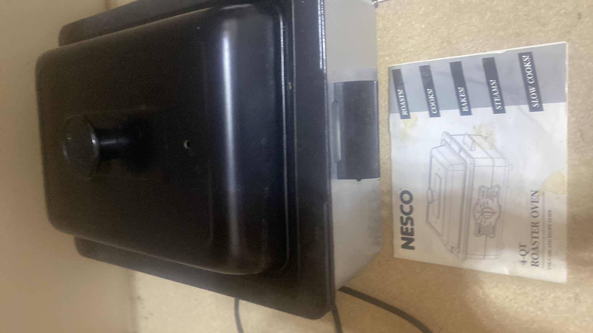 Photo 1 of 2 SMALL APPLIANCES- BESCO ROASTER & YONANAS DESERT MAKER