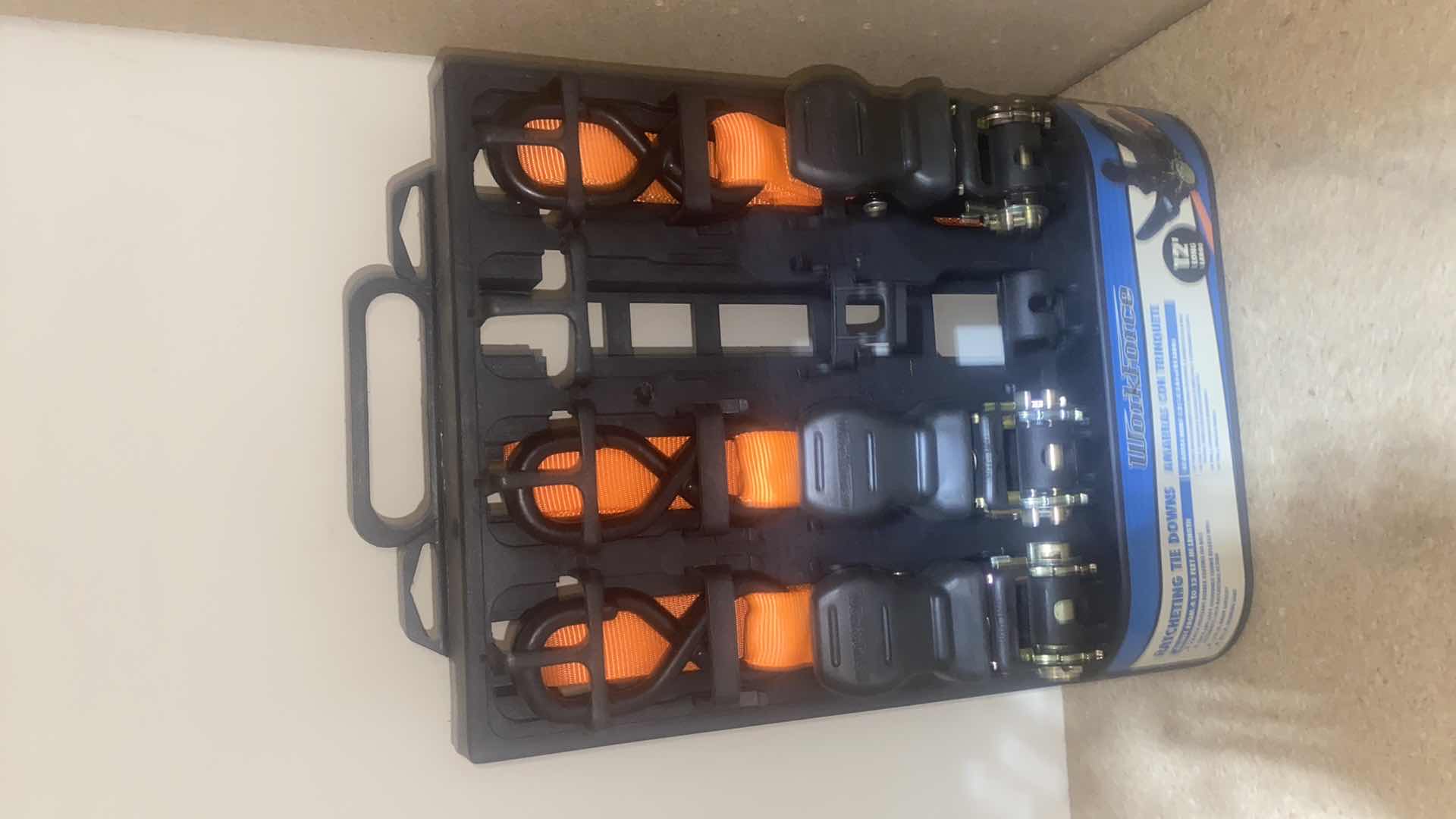 Photo 2 of 3 WORK FORCE RATCHET TIE DOWNS