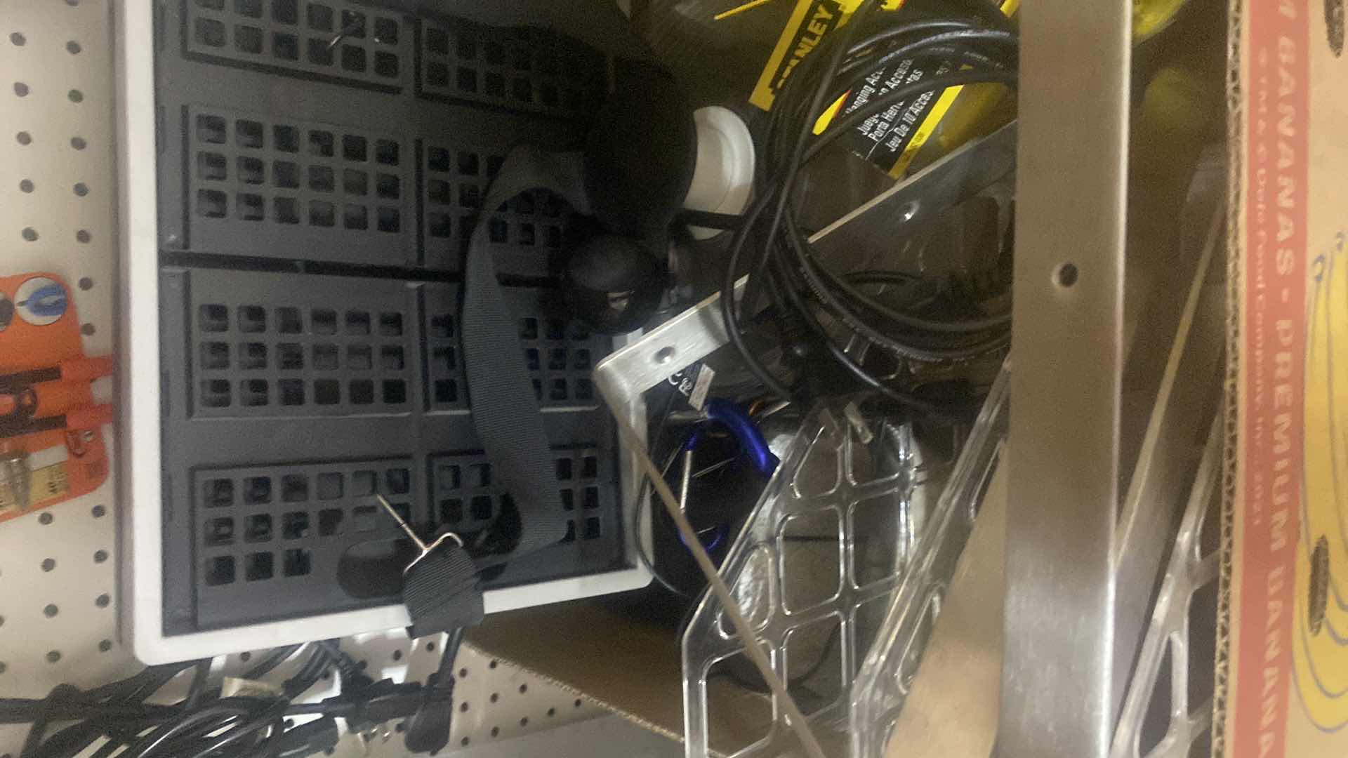 Photo 3 of ASSORTED HARDWARE, ROUTERS & STINGER WET/DRY VAC