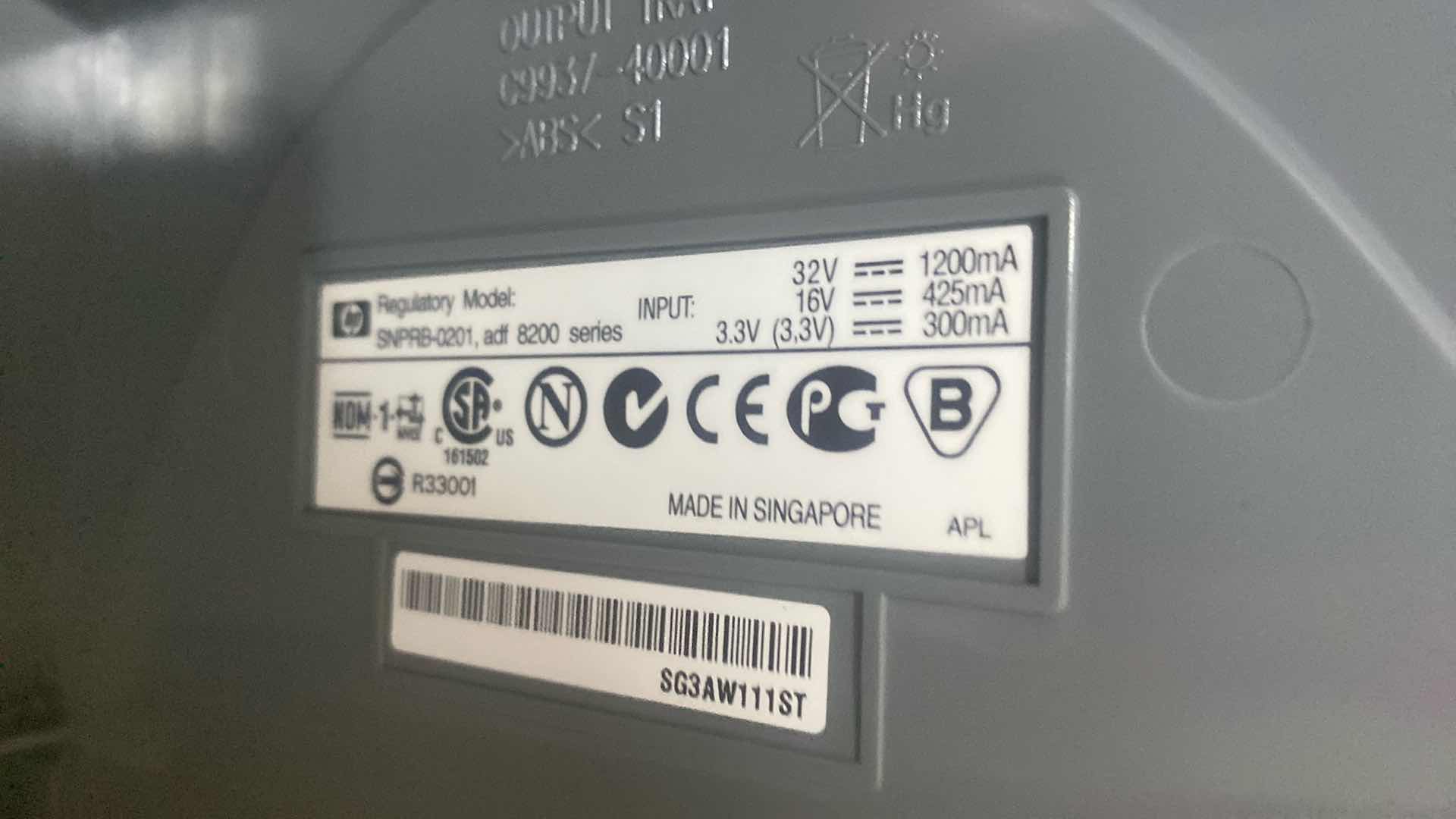 Photo 1 of HP SCANJET 250