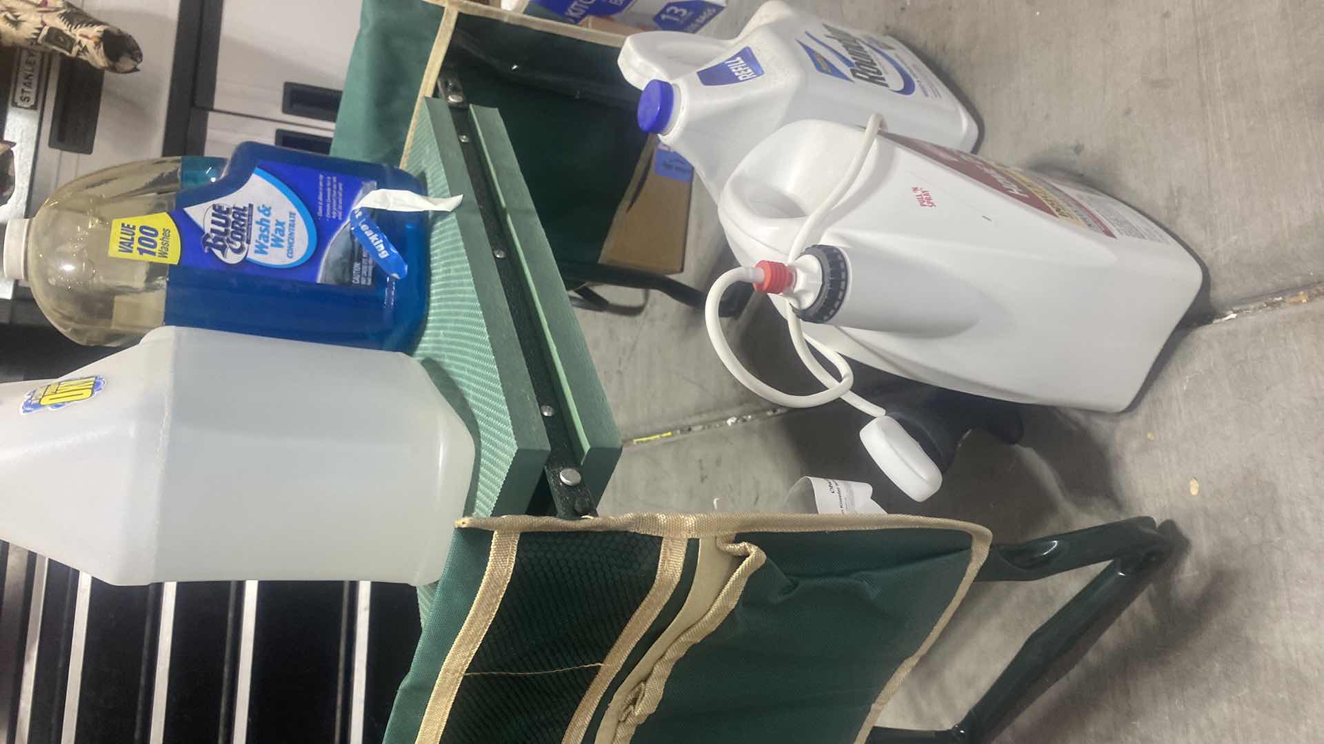 Photo 1 of GARDENING COLLAPSABLE BENCH & BUG PRODUCTS