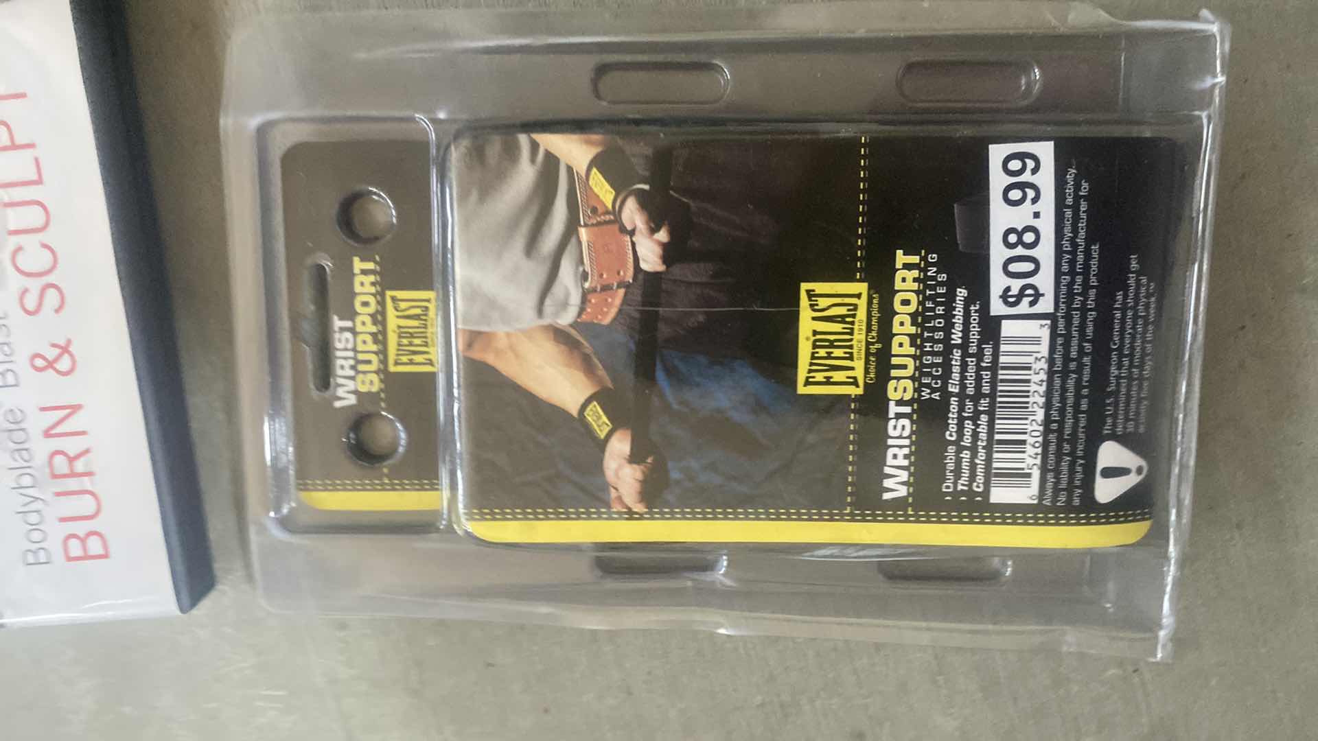 Photo 1 of BODYBLADE WITH WORK OUT DVD AND WRIST SUPPORTS