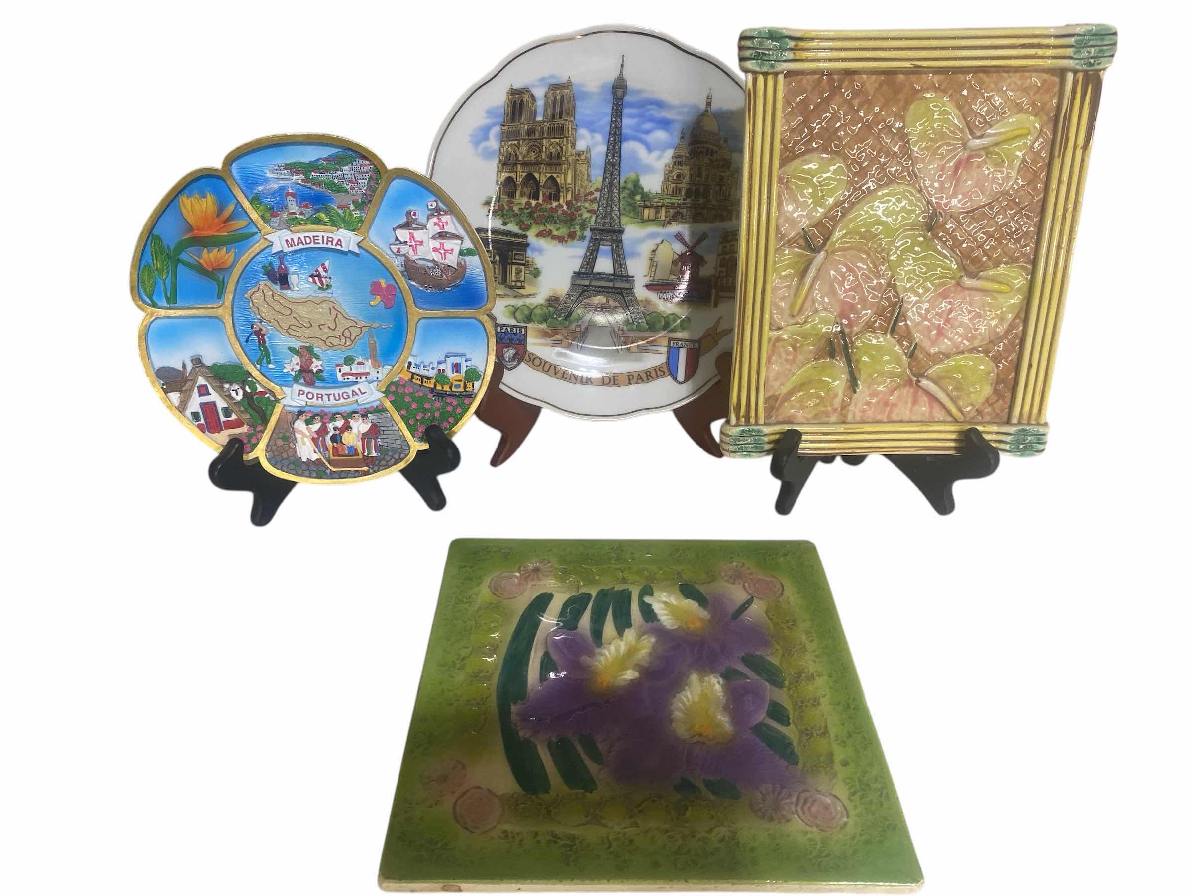 Photo 1 of 4 - CERAMIC PLAQUES & PLATES LARGEST 7” x 9”