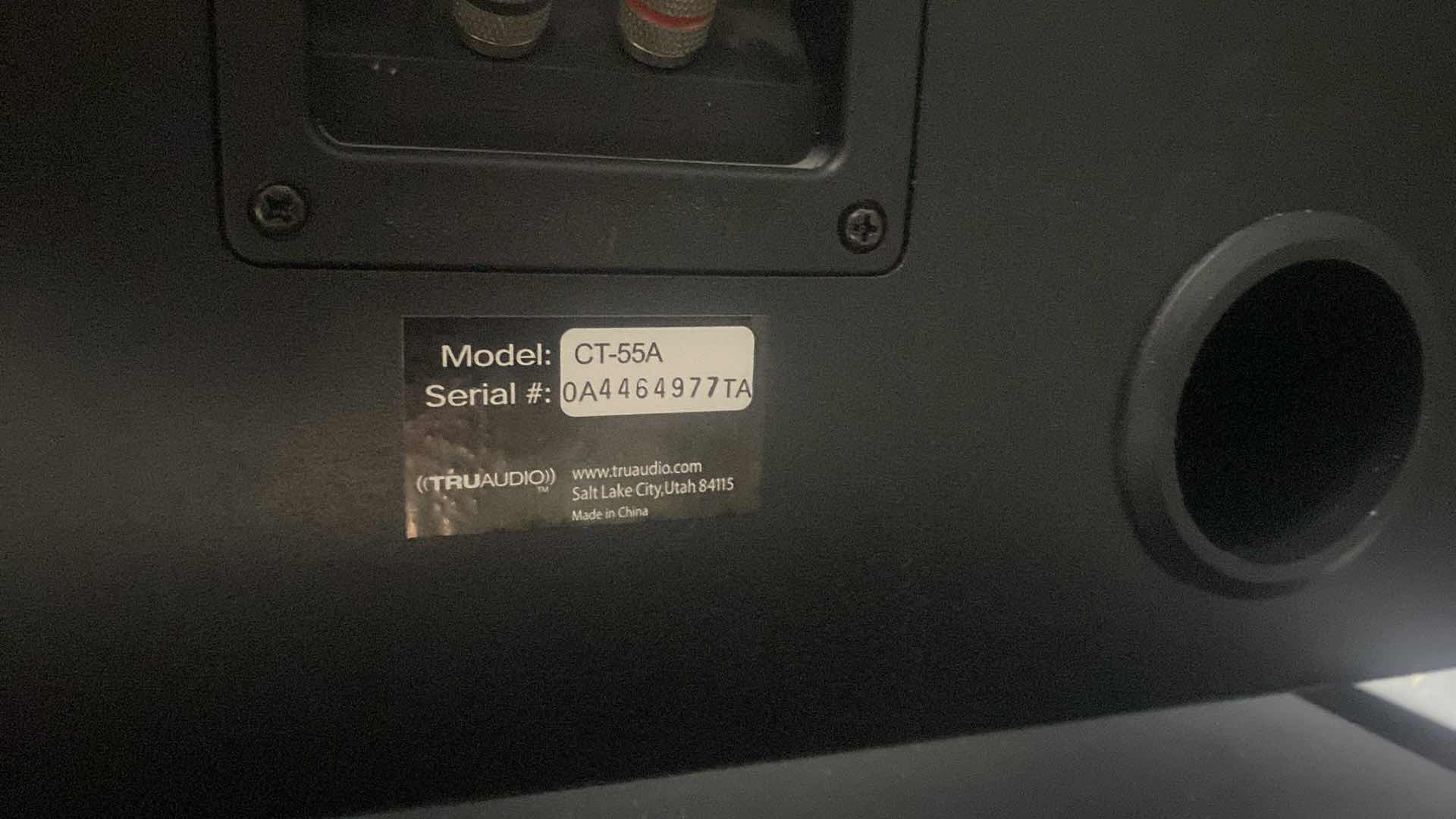 Photo 1 of DENON MULTI ZONE HOME ENTERTAINMENT COMPONENT WITH TRU AUDIO SUB WOOFER & SPEAKER