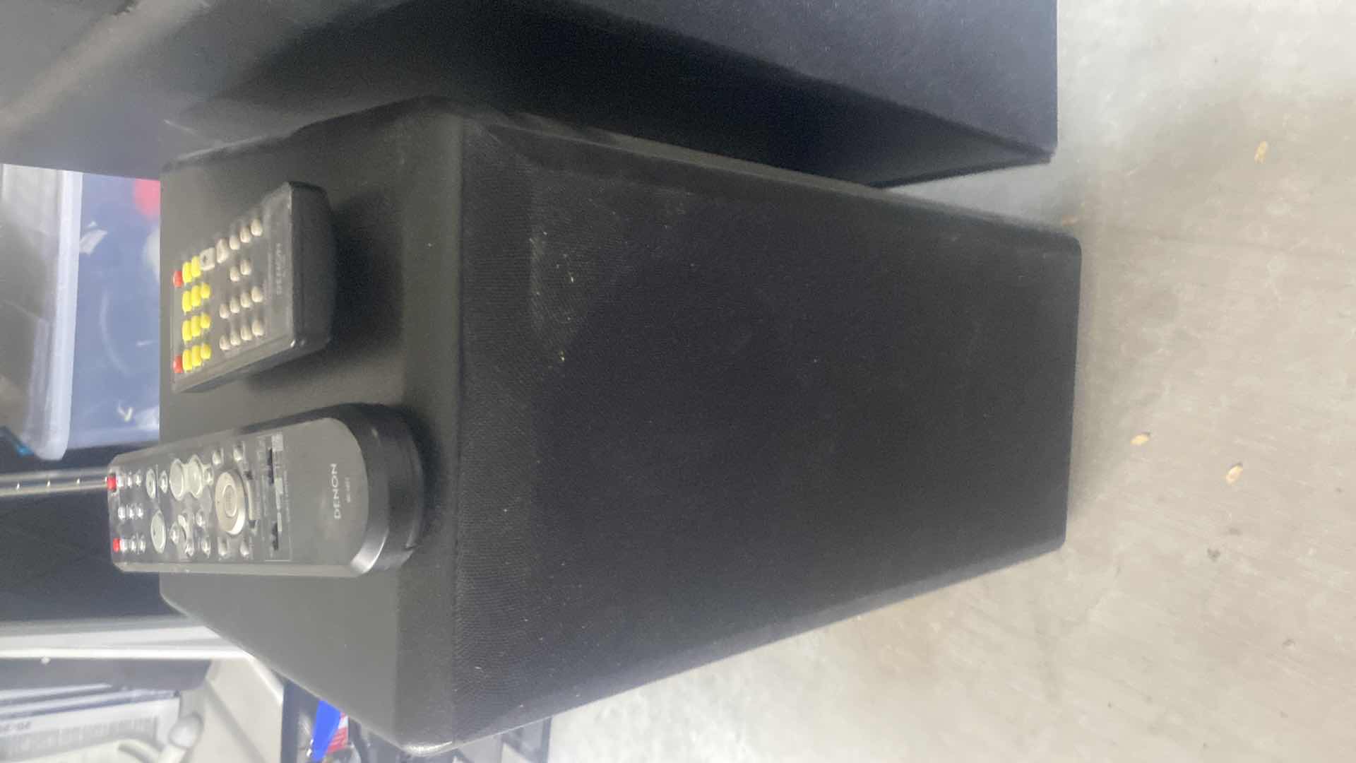 Photo 1 of DENON MULTI ZONE HOME ENTERTAINMENT COMPONENT WITH TRU AUDIO SUB WOOFER & SPEAKER