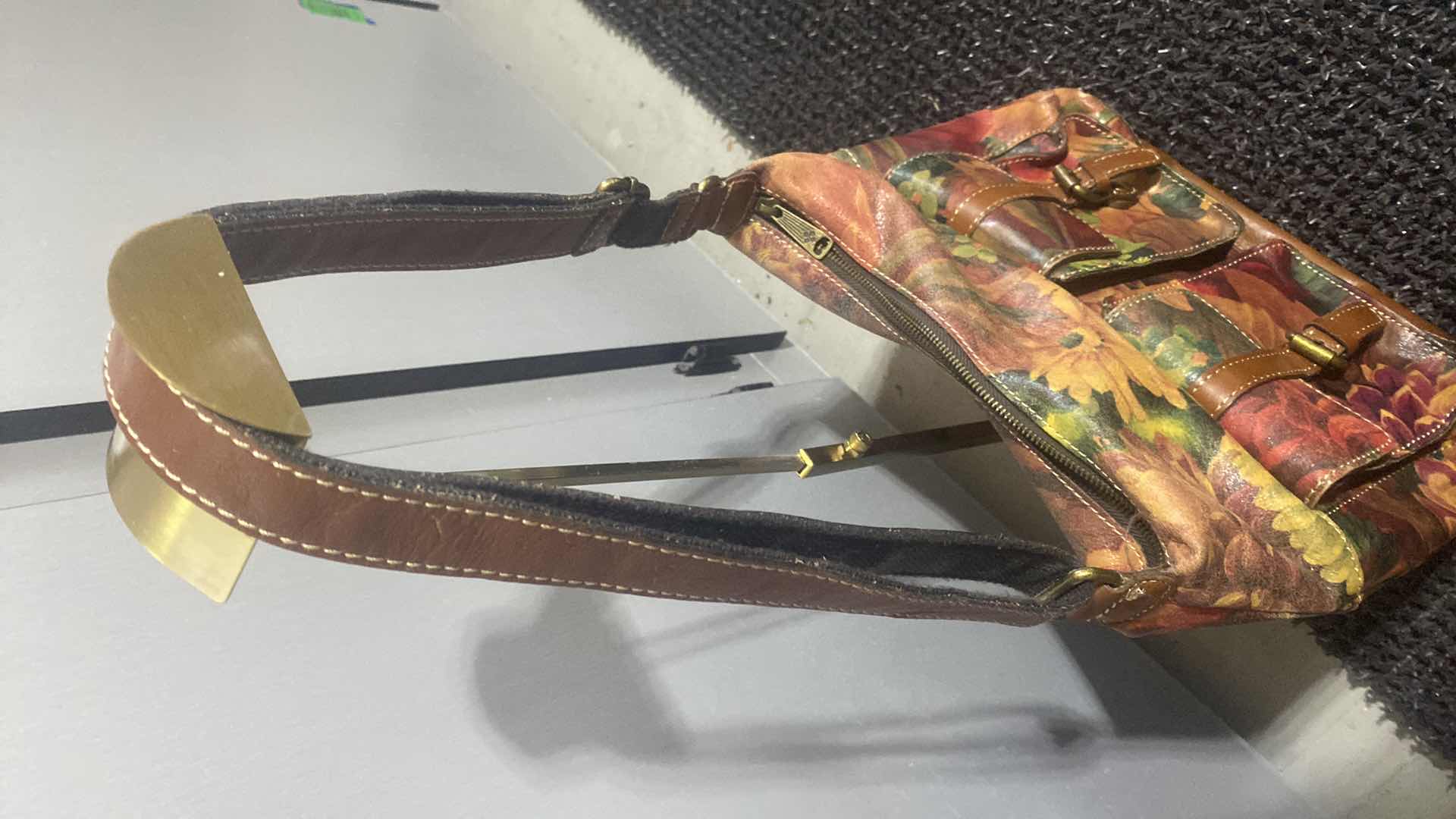 Photo 1 of $250 PATRICIA NASH LARGE SHOULDER BAG