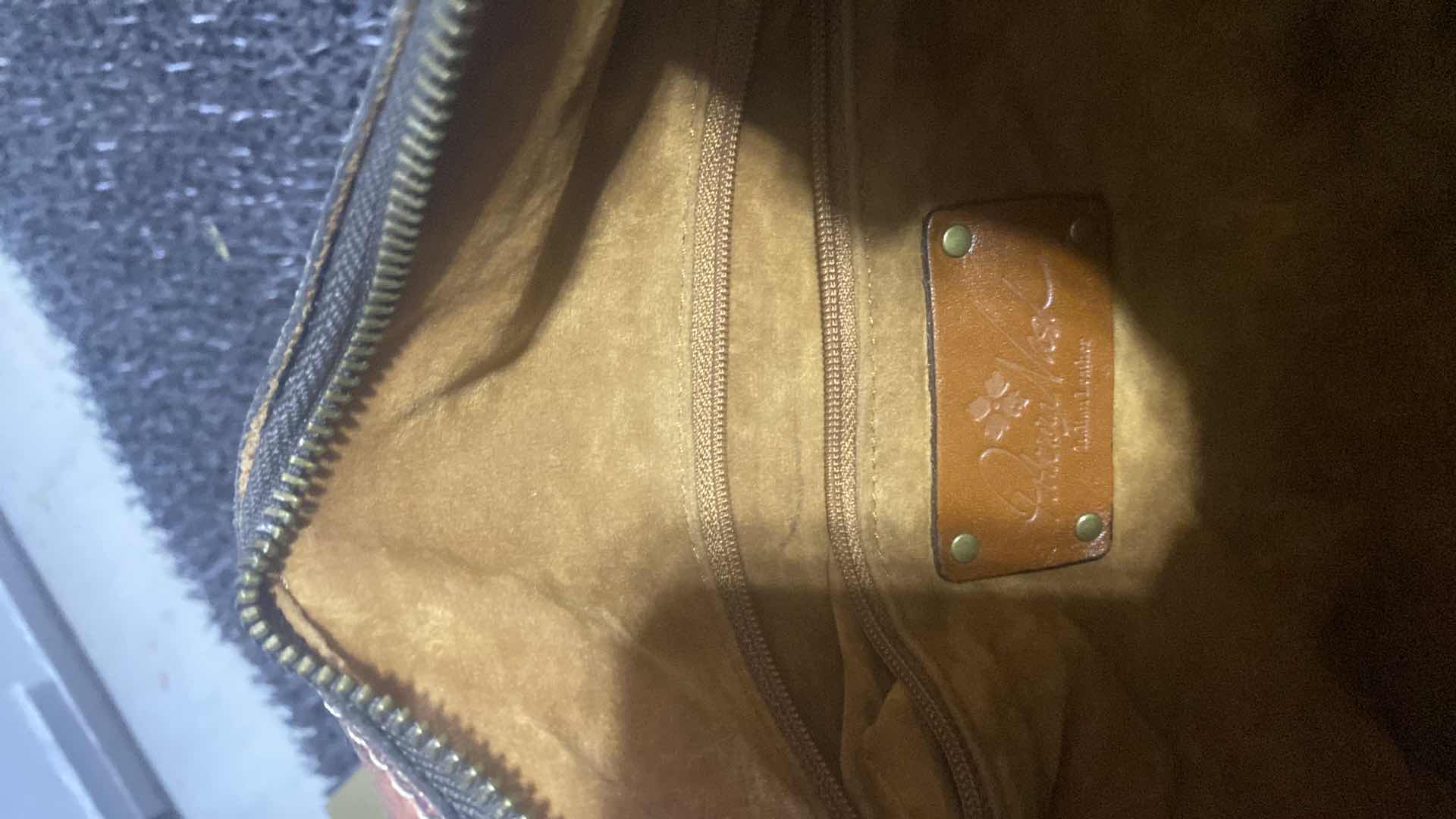 Photo 1 of $250 PATRICIA NASH LARGE SHOULDER BAG