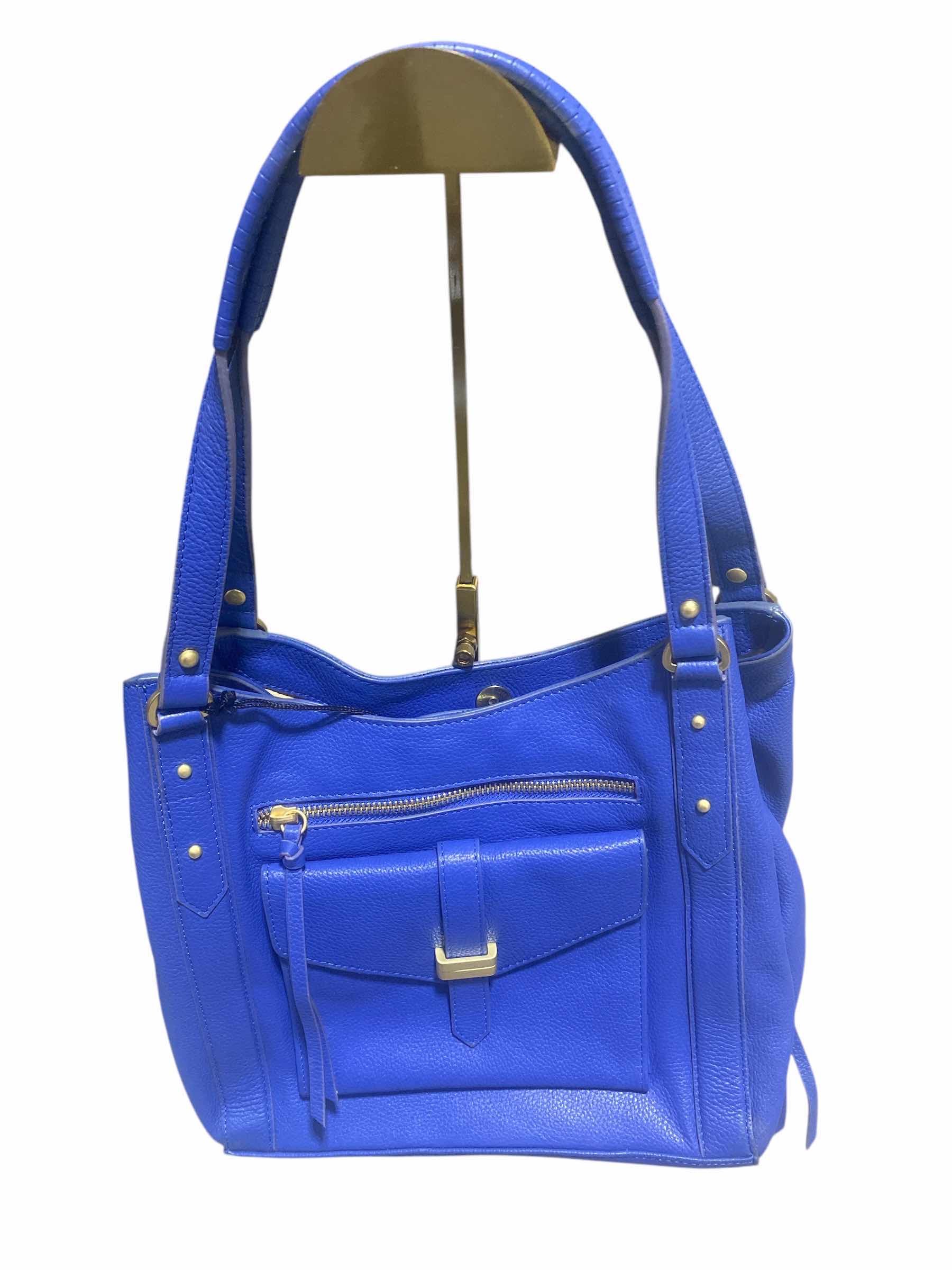 Photo 1 of NEW LODIS MADISON FRONT POCKET HANDBAG - BLUE