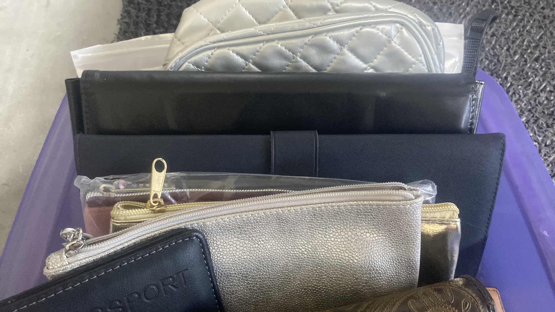 Photo 1 of COSMETIC BAGS PASSPORT COVER COIN PURSES WALLET