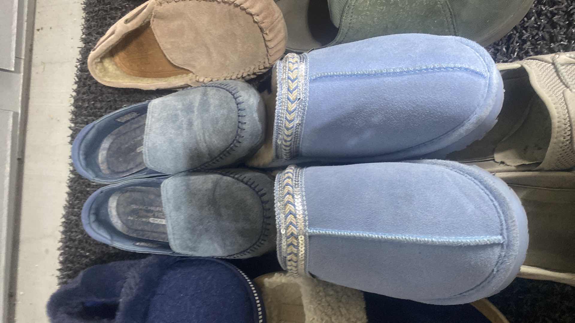 Photo 1 of 7 PAIRS WOMENS SLIPPERS SIZE 8 1/2