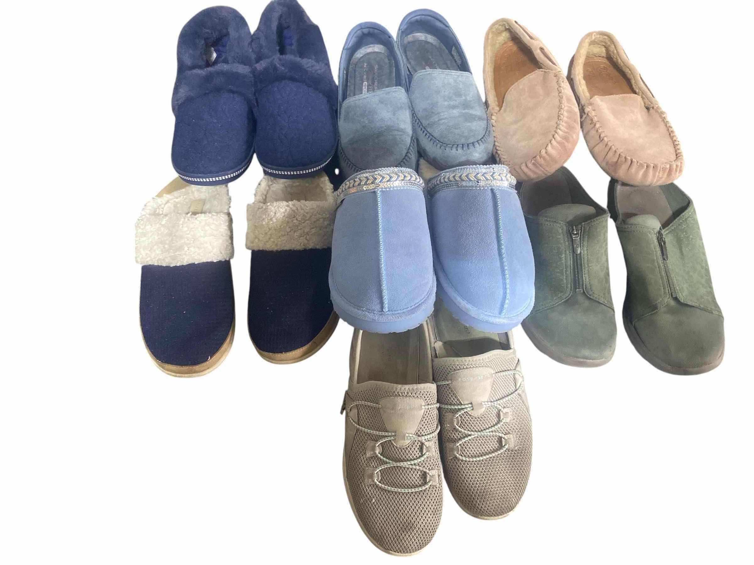 Photo 1 of 7 PAIRS WOMENS SLIPPERS SIZE 8 1/2