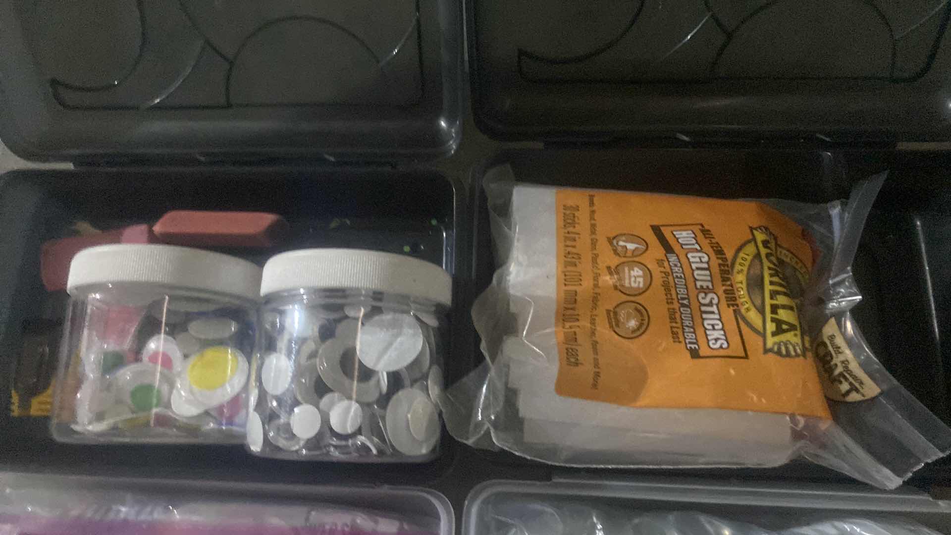 Photo 1 of CRAFT ITEMS - GLUE STUCKS & GLUE GUN MARBLES & MORE