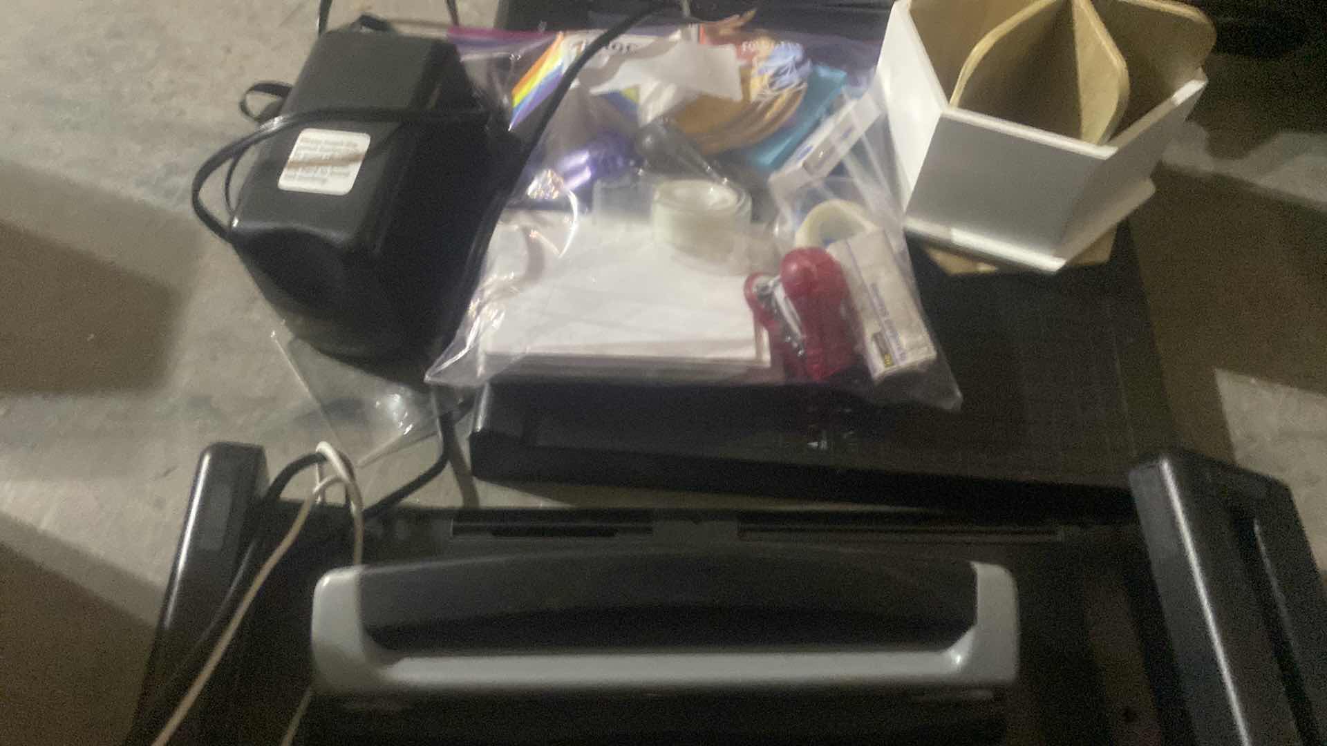 Photo 1 of OFFICE SUPPLIES - PAPER CUTTER, PENCIL SHARPENER STORAGE & MORE