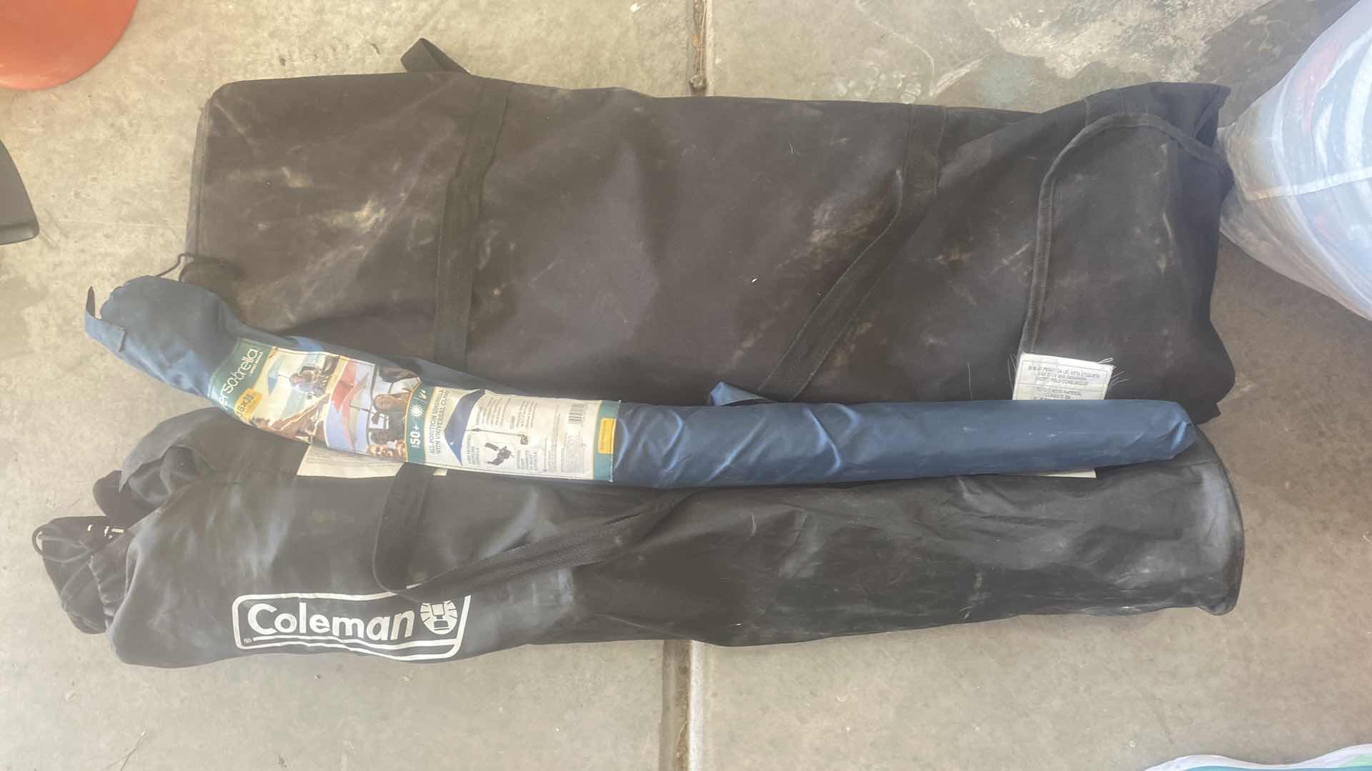 Photo 2 of 2 - FOLDING CHAIRS & 1 UMBRELLA