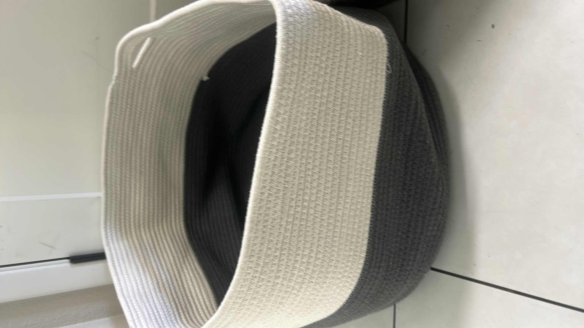 Photo 2 of 2 LARGE STORAGE / LAUNDRY BASKETS 23 1/2” x 13”