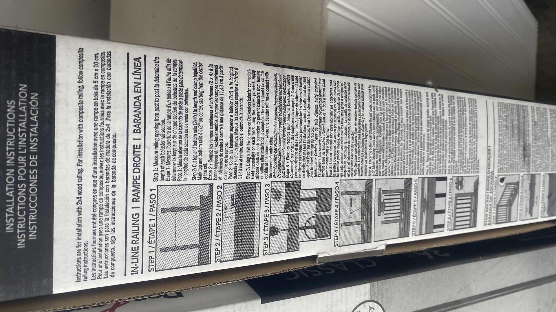 Photo 1 of ALUMINUM BALUSTERS 36”