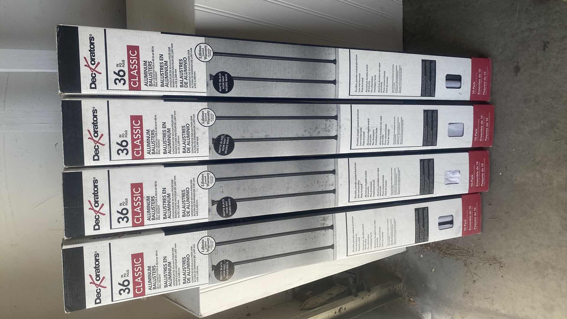 Photo 1 of ALUMINUM BALUSTERS 36”