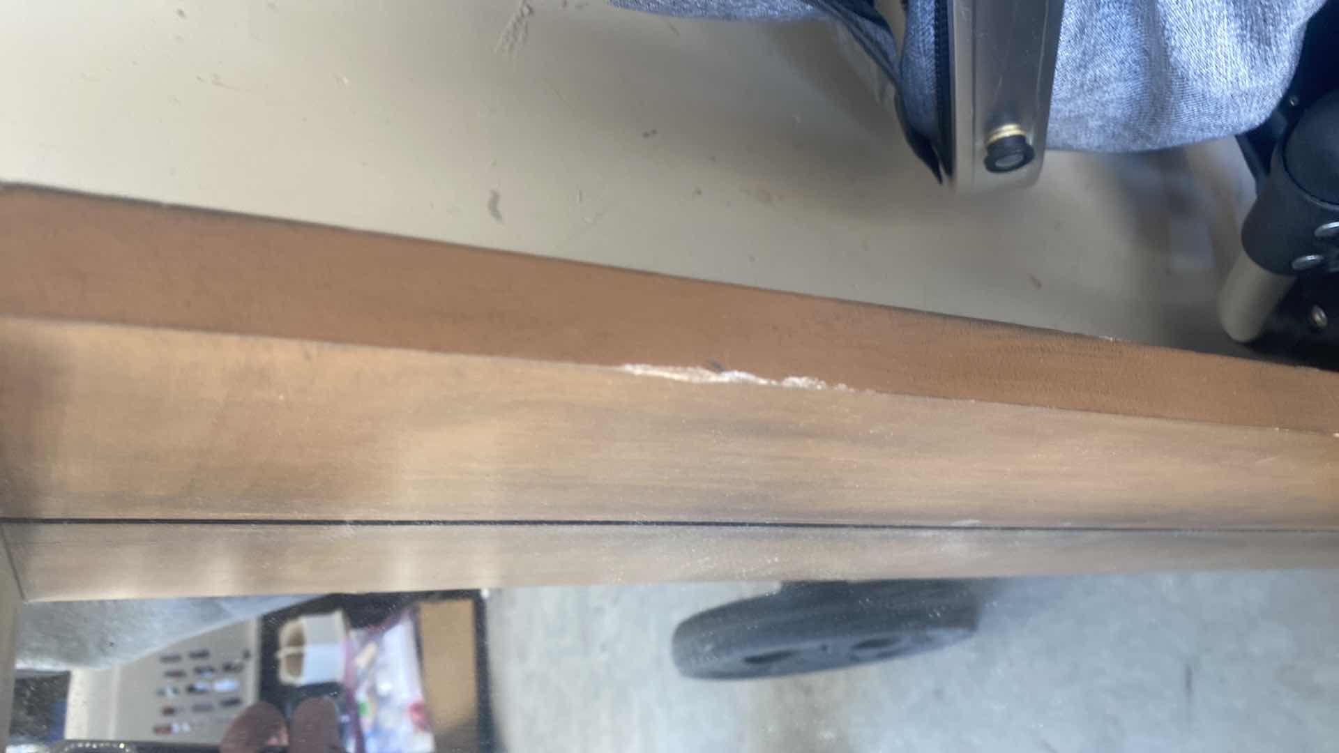 Photo 4 of WOOD FRAMED MIRROR WITH DISPLAY SHELF 24” x 5” H40”