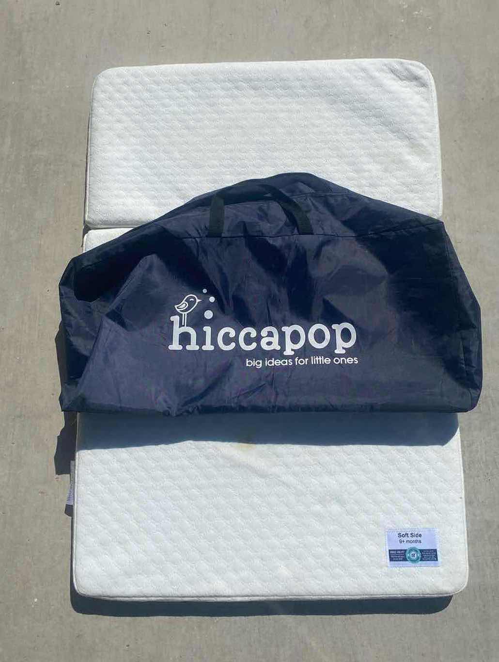 Photo 1 of HICCAPOP FOAM FOLDING MATTRESS FOR 0-9 MONTHS